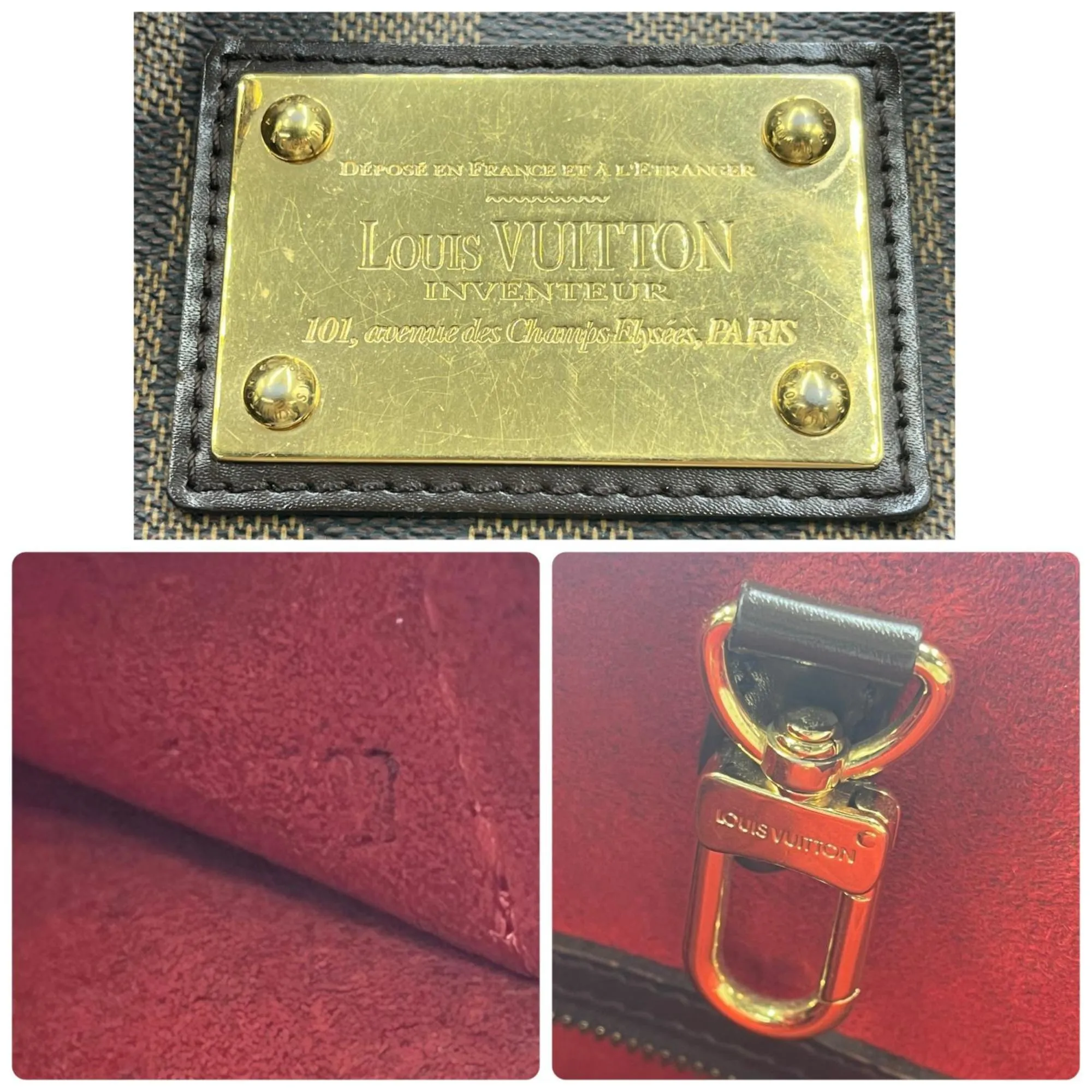 LOUIS VUITTON Brown Damier Bag