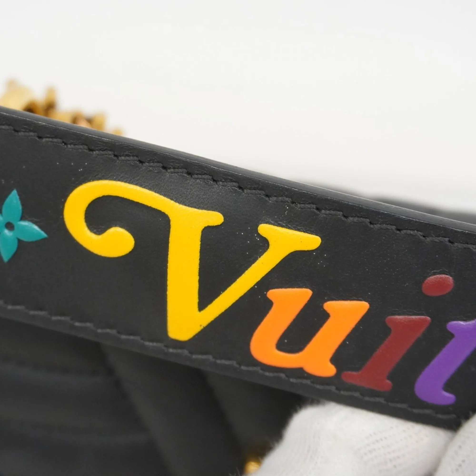 LOUIS VUITTON Black Shoulder Bag