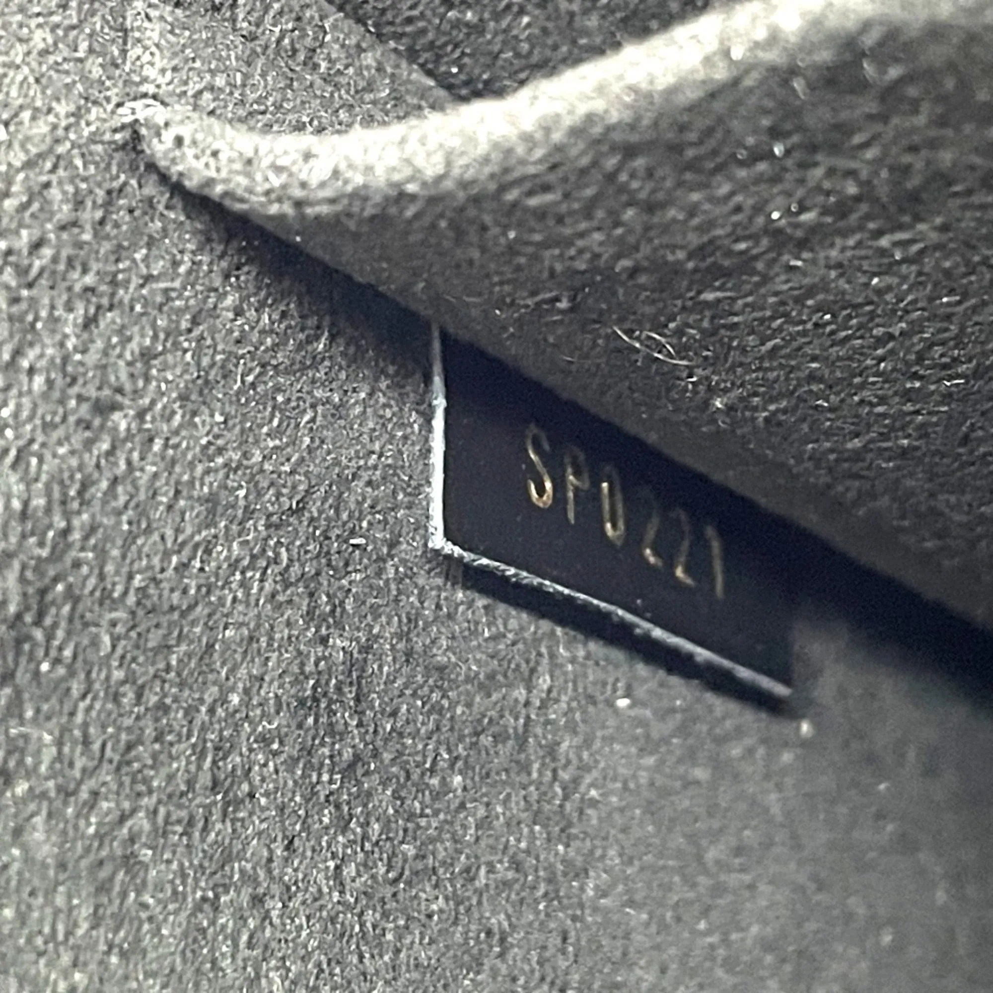 LOUIS VUITTON Black Monogram Bag