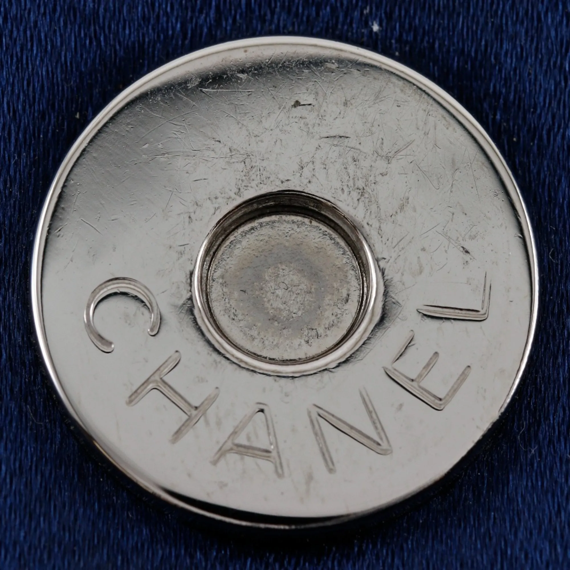 CHANEL Blue Shoulder Bag