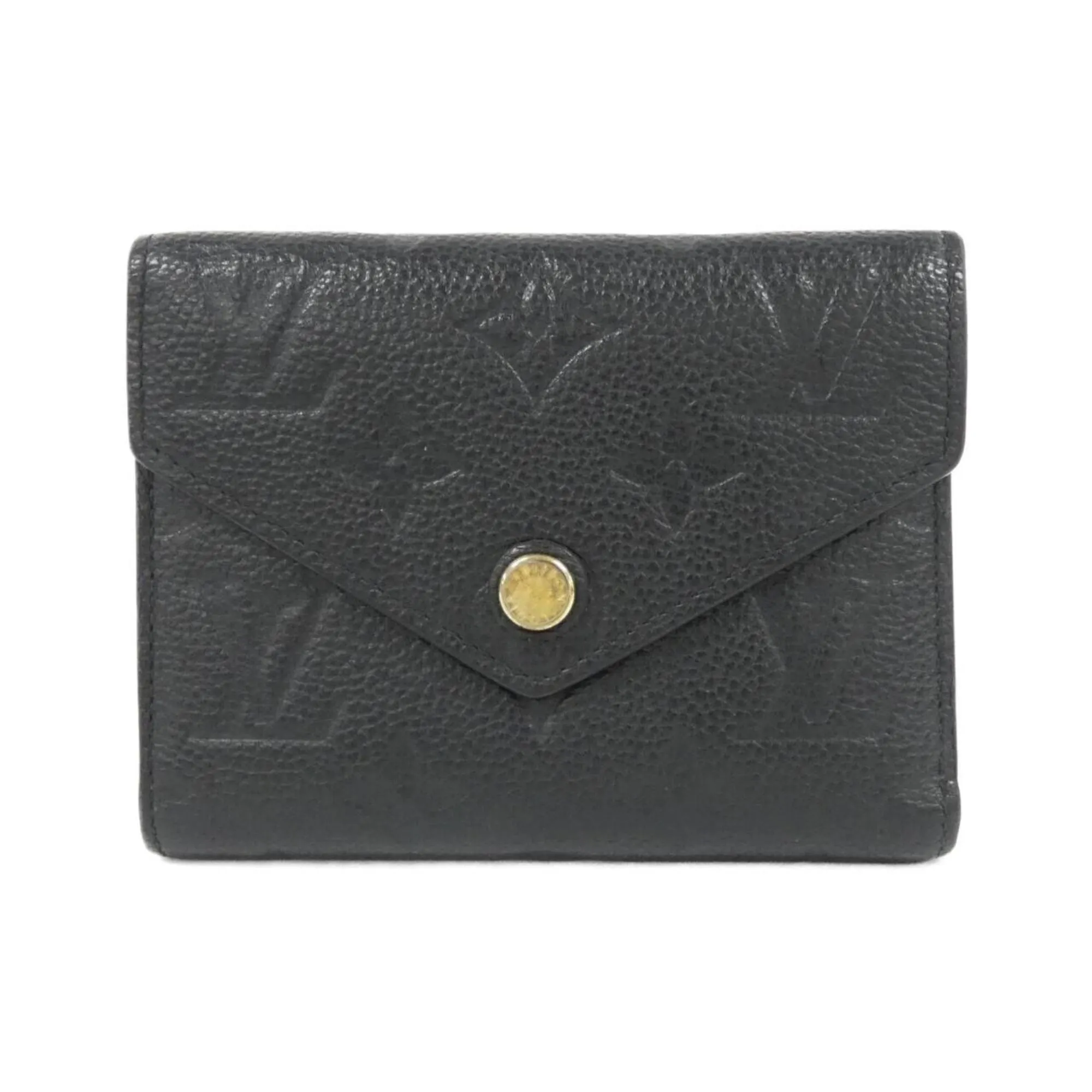LOUIS VUITTON Black Monogram Wallet