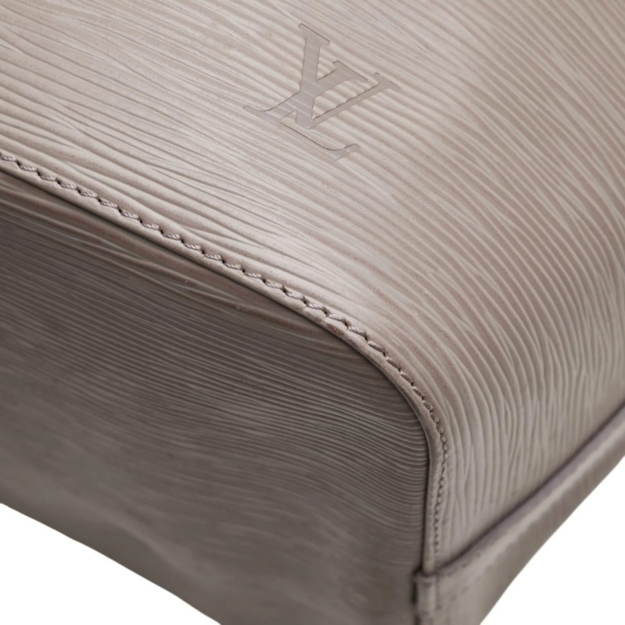 LOUIS VUITTON Purple Leather Shoulder Bag