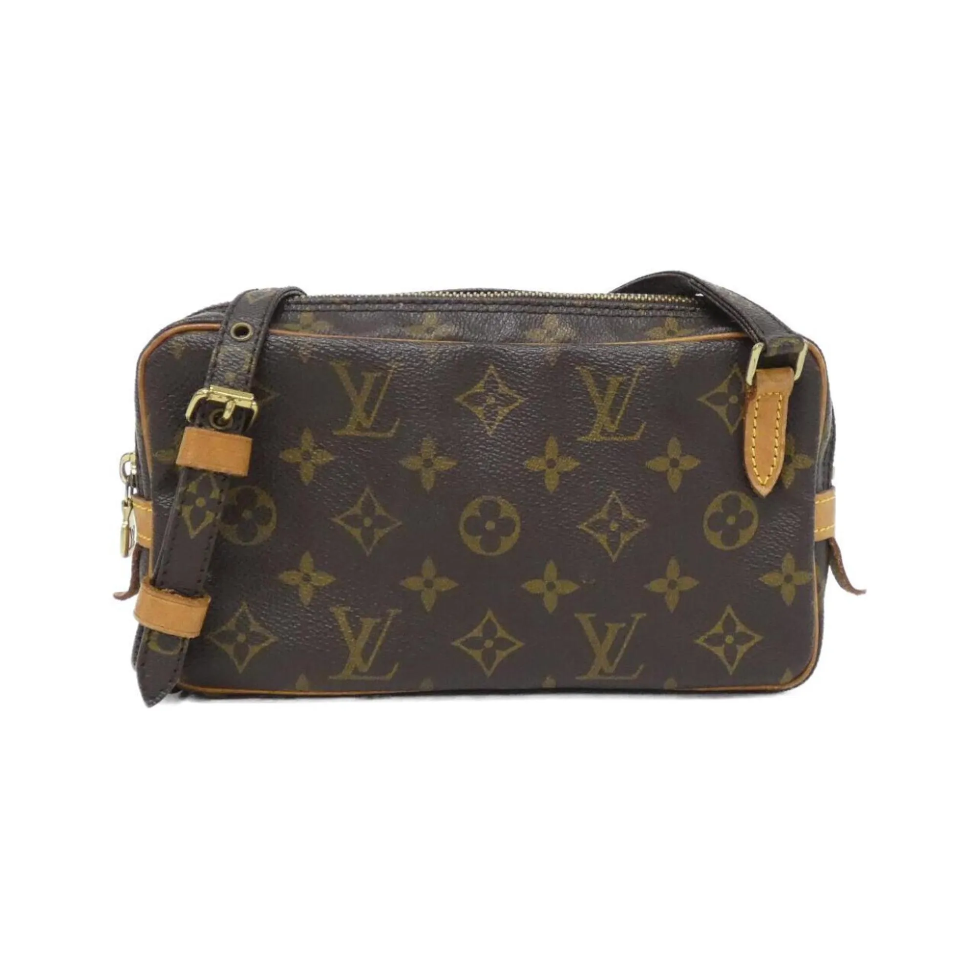 LOUIS VUITTON Brown Monogram Shoulder Bag