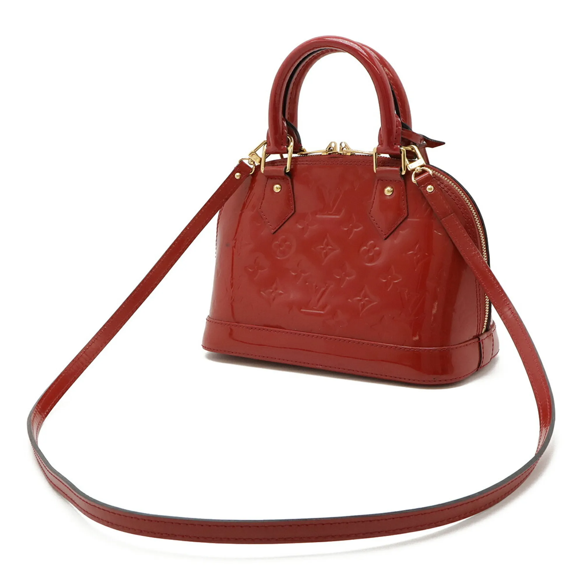 LOUIS VUITTON Brown Monogram Alma Shoulder Bag