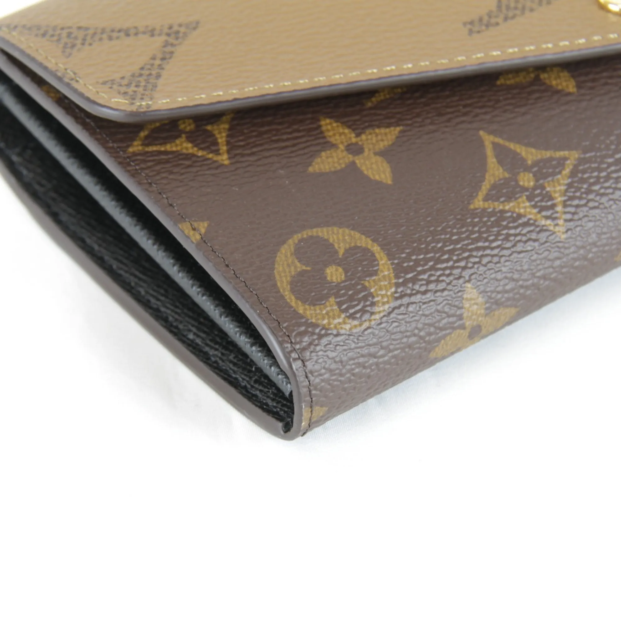 LOUIS VUITTON Brown Monogram Wallet