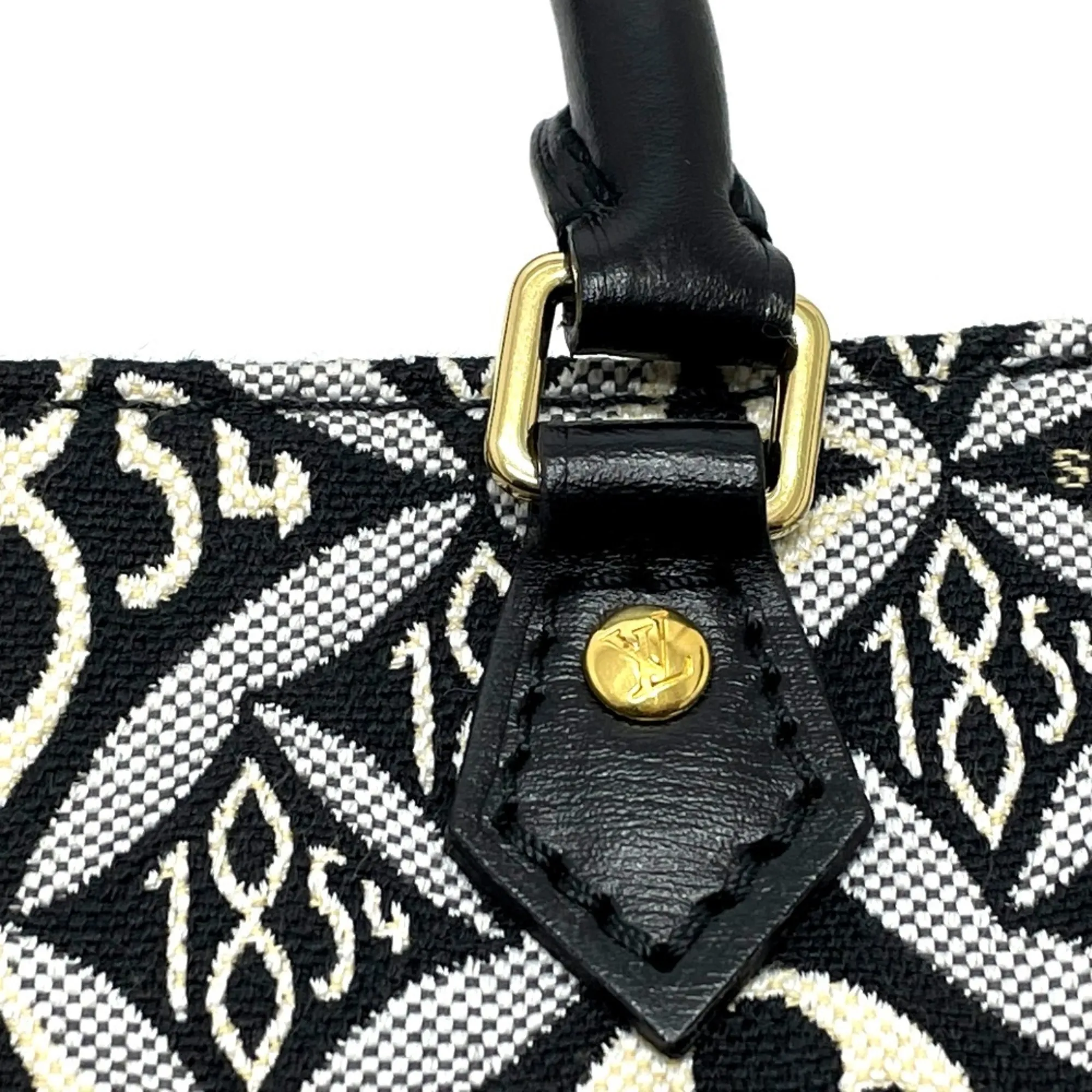 LOUIS VUITTON Black Monogram Bag