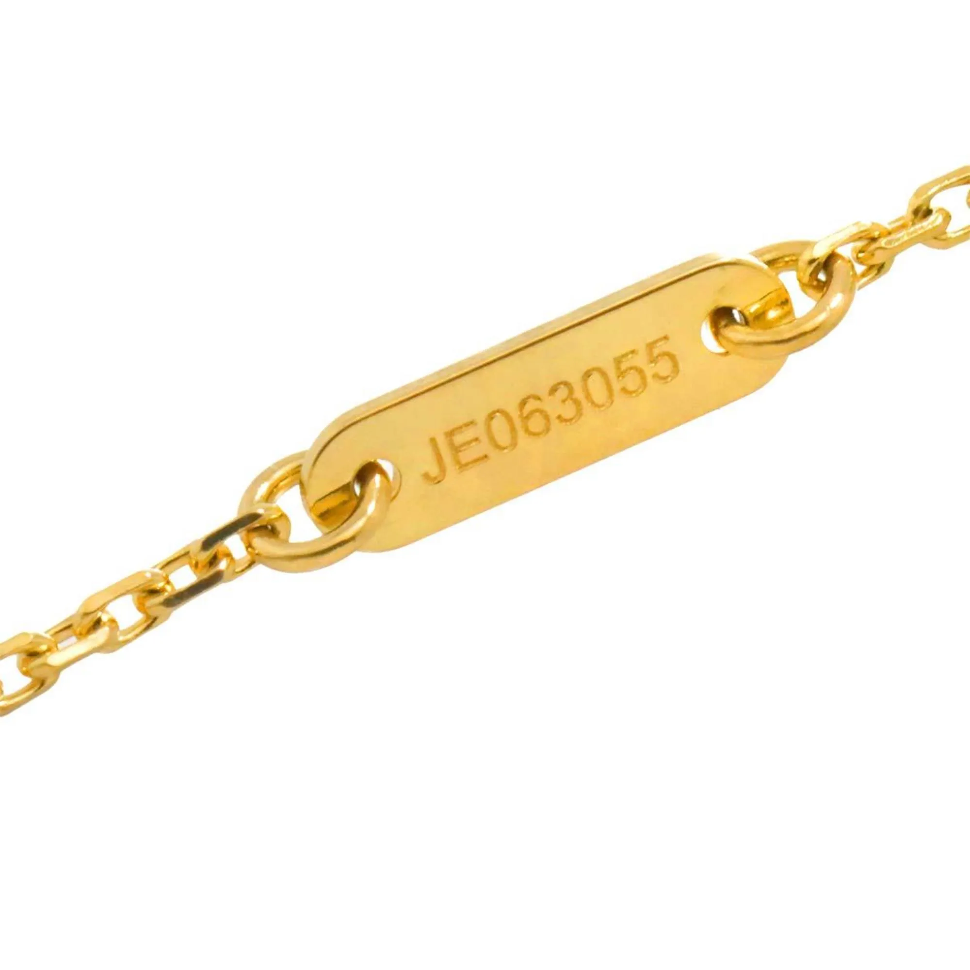 VAN CLEEF & ARPELS 18k Gold Charm Bracelet