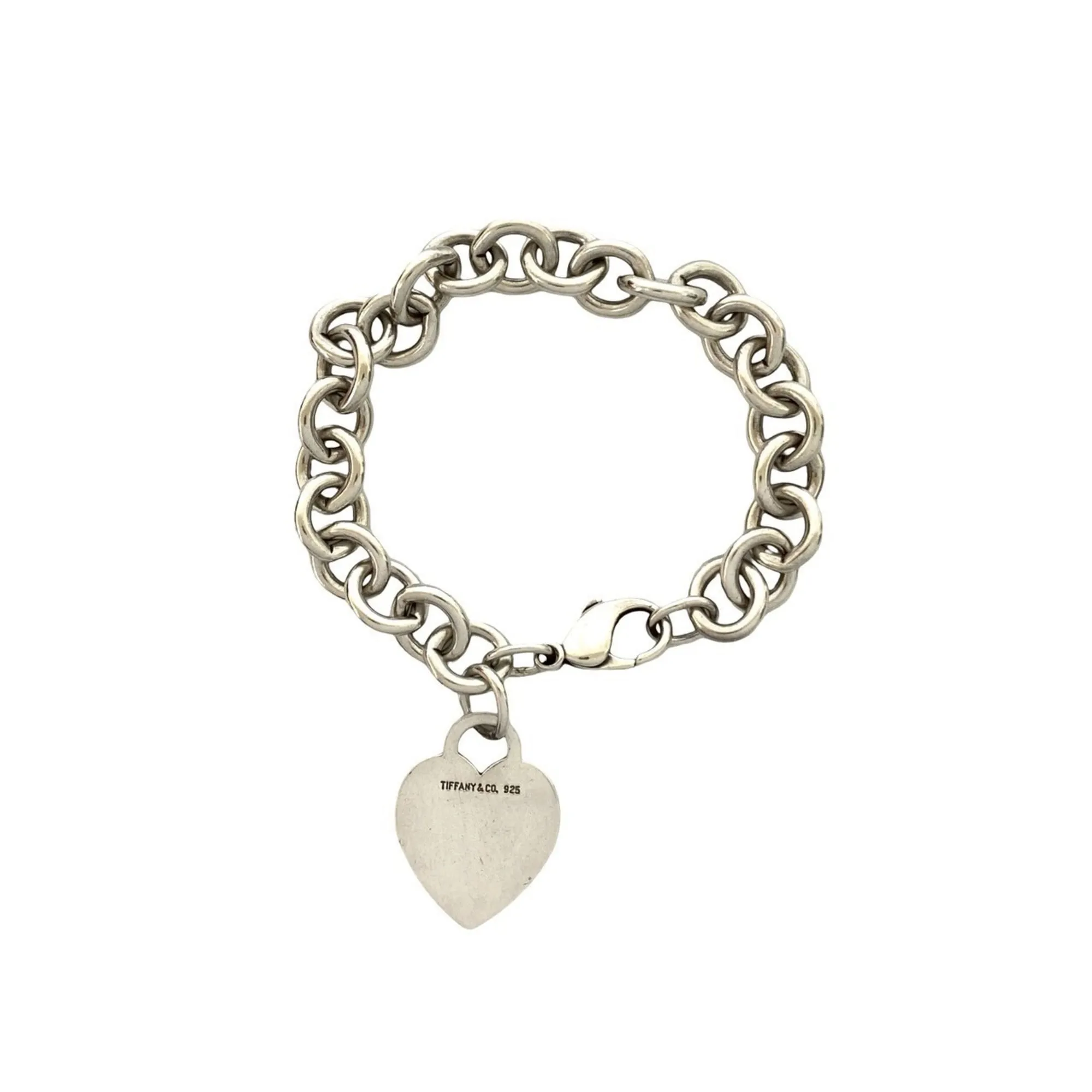TIFFANY & CO. Silver Charm Bracelet
