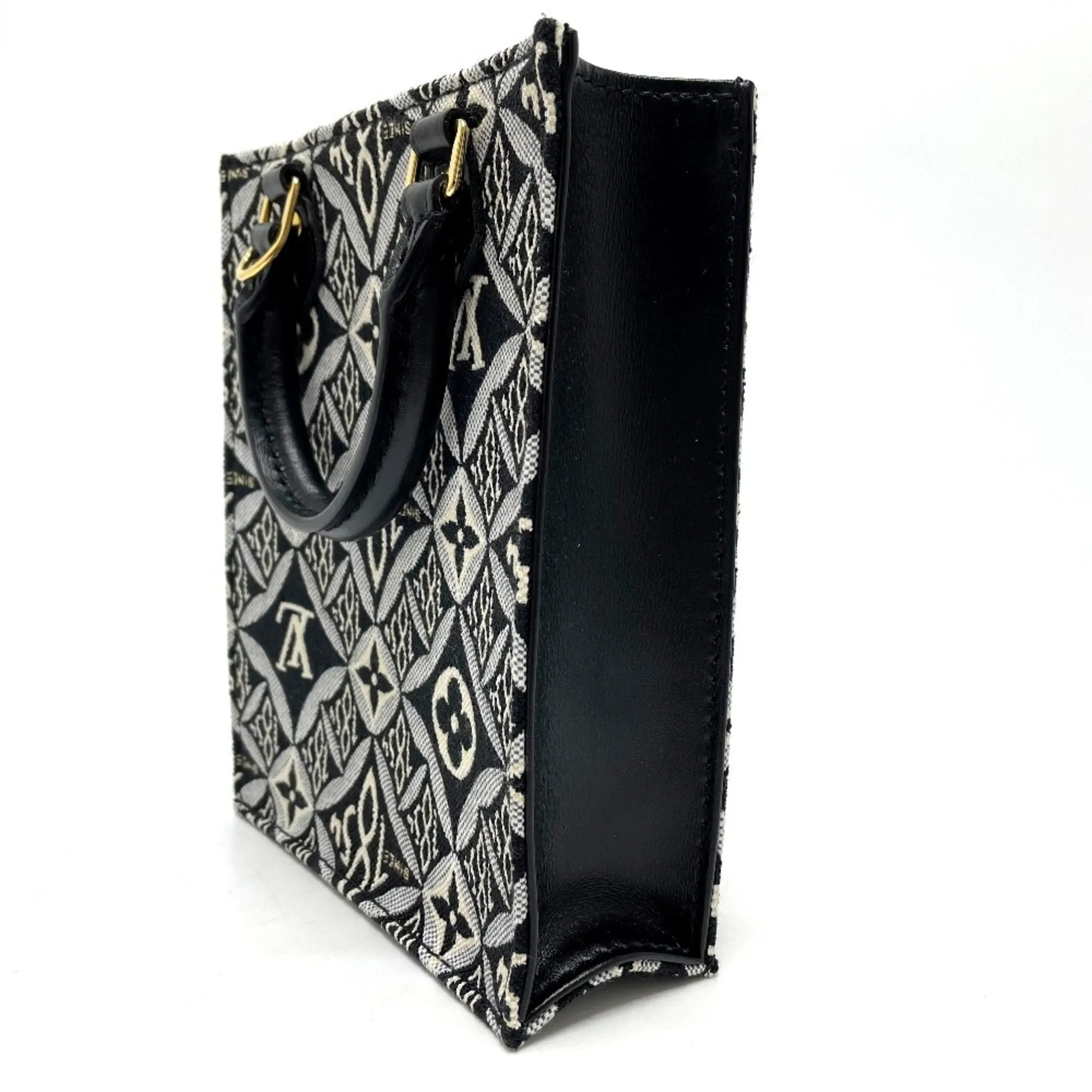 LOUIS VUITTON Black Monogram Bag