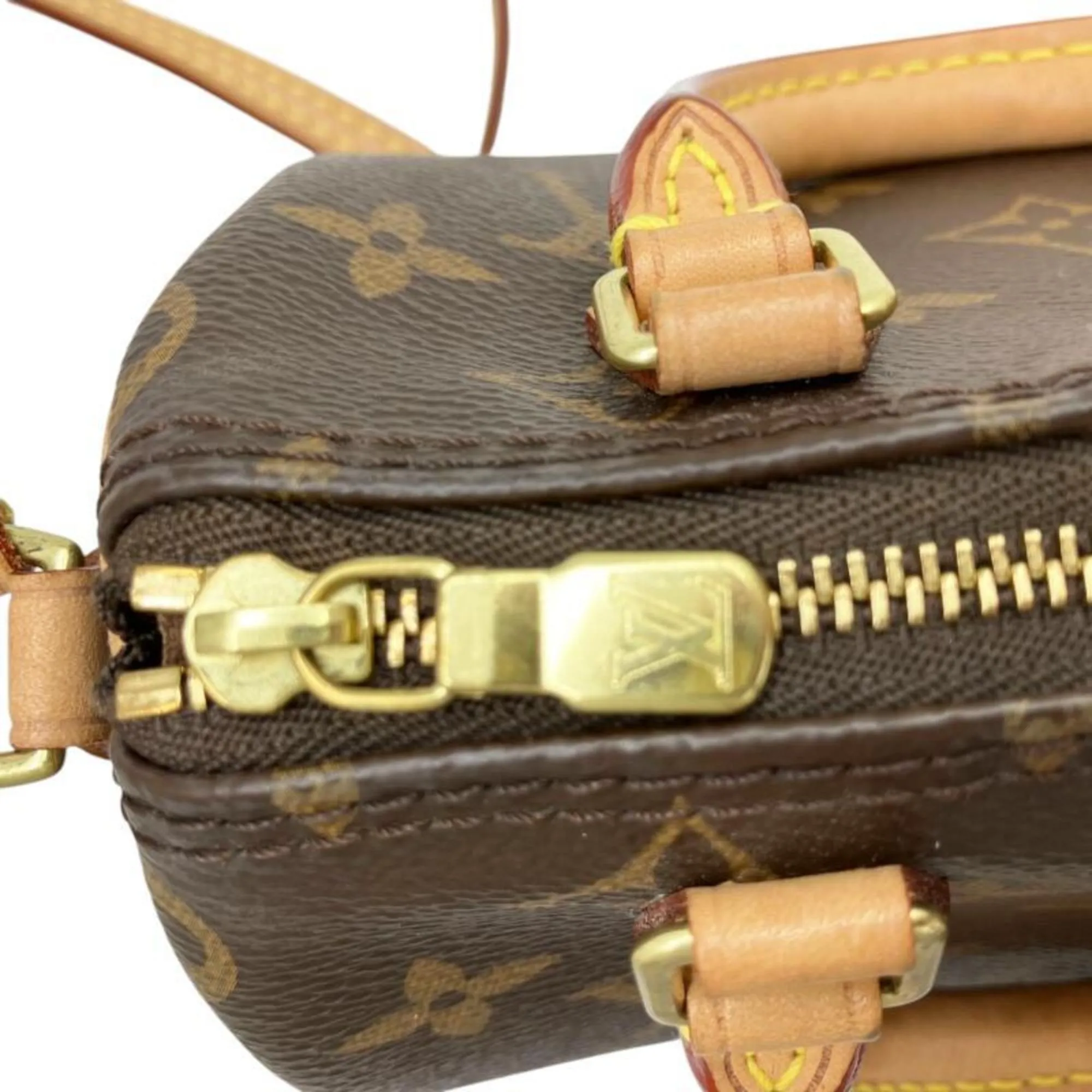 LOUIS VUITTON Brown Monogram Shoulder Bag