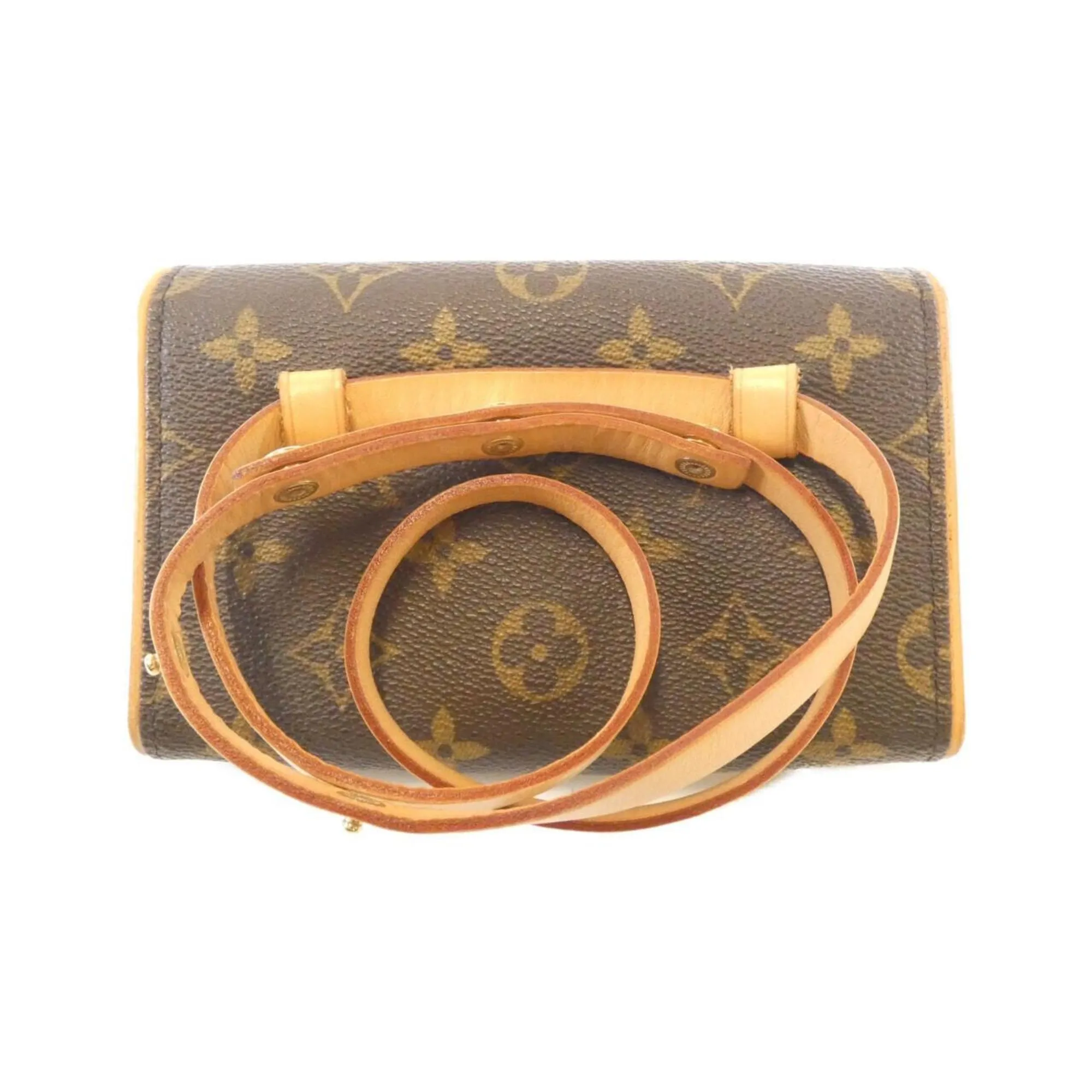 LOUIS VUITTON Brown Monogram Fanny Pack