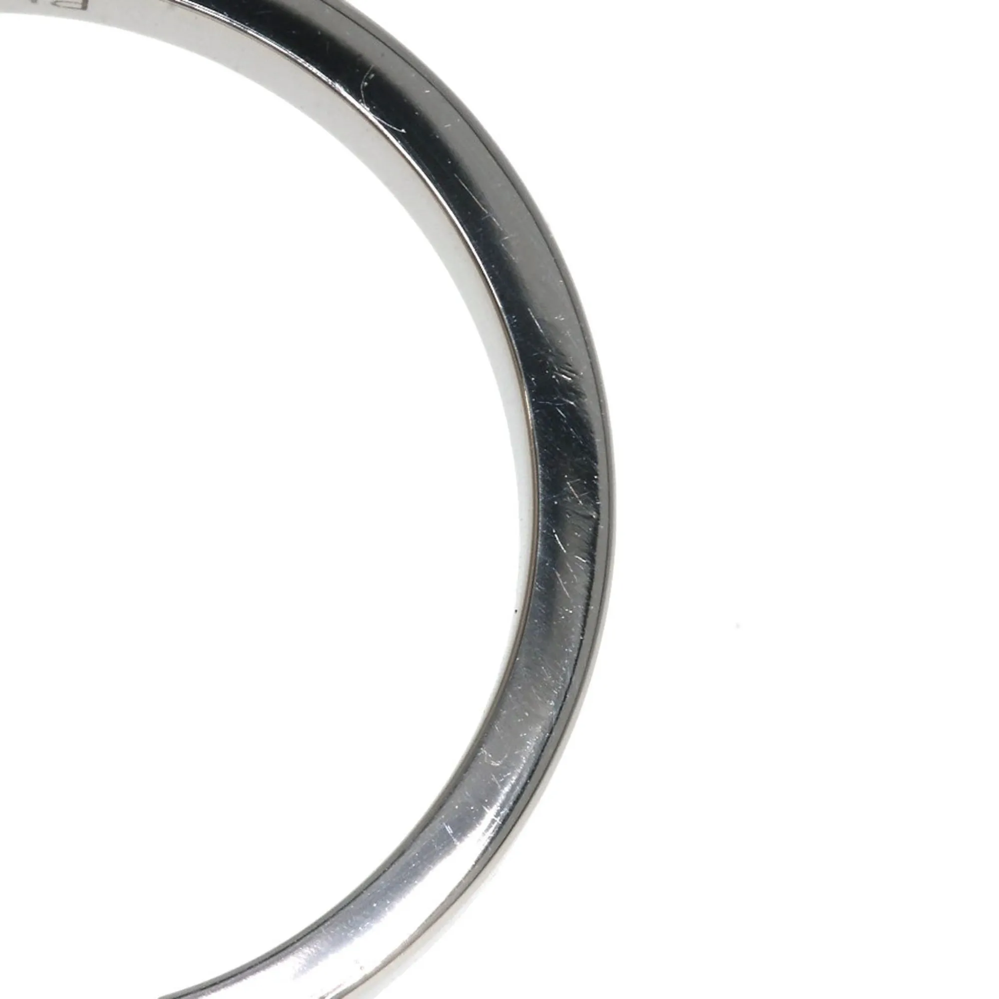 CARTIER Silver Diamond Ring #53