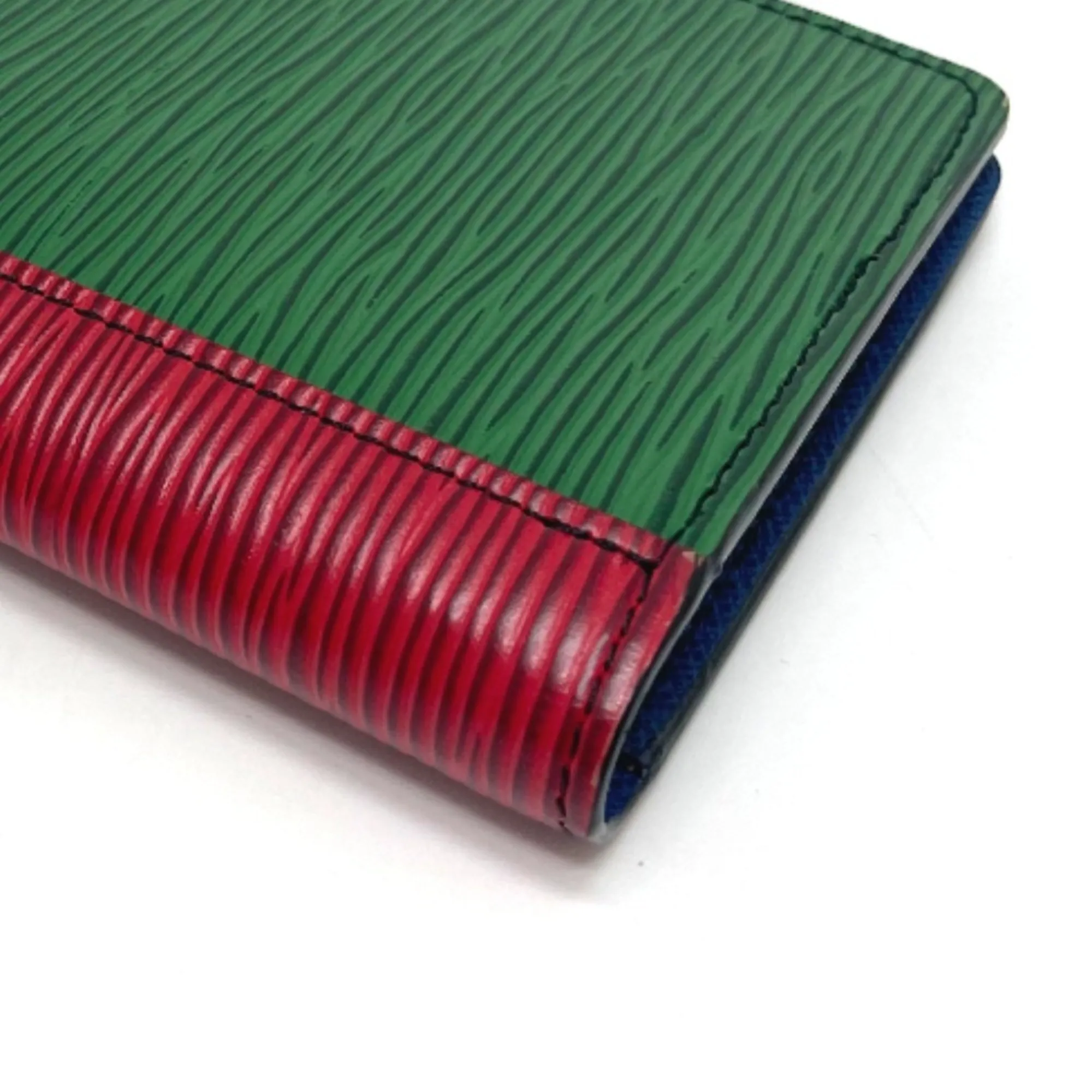 LOUIS VUITTON Red Leather Wallet