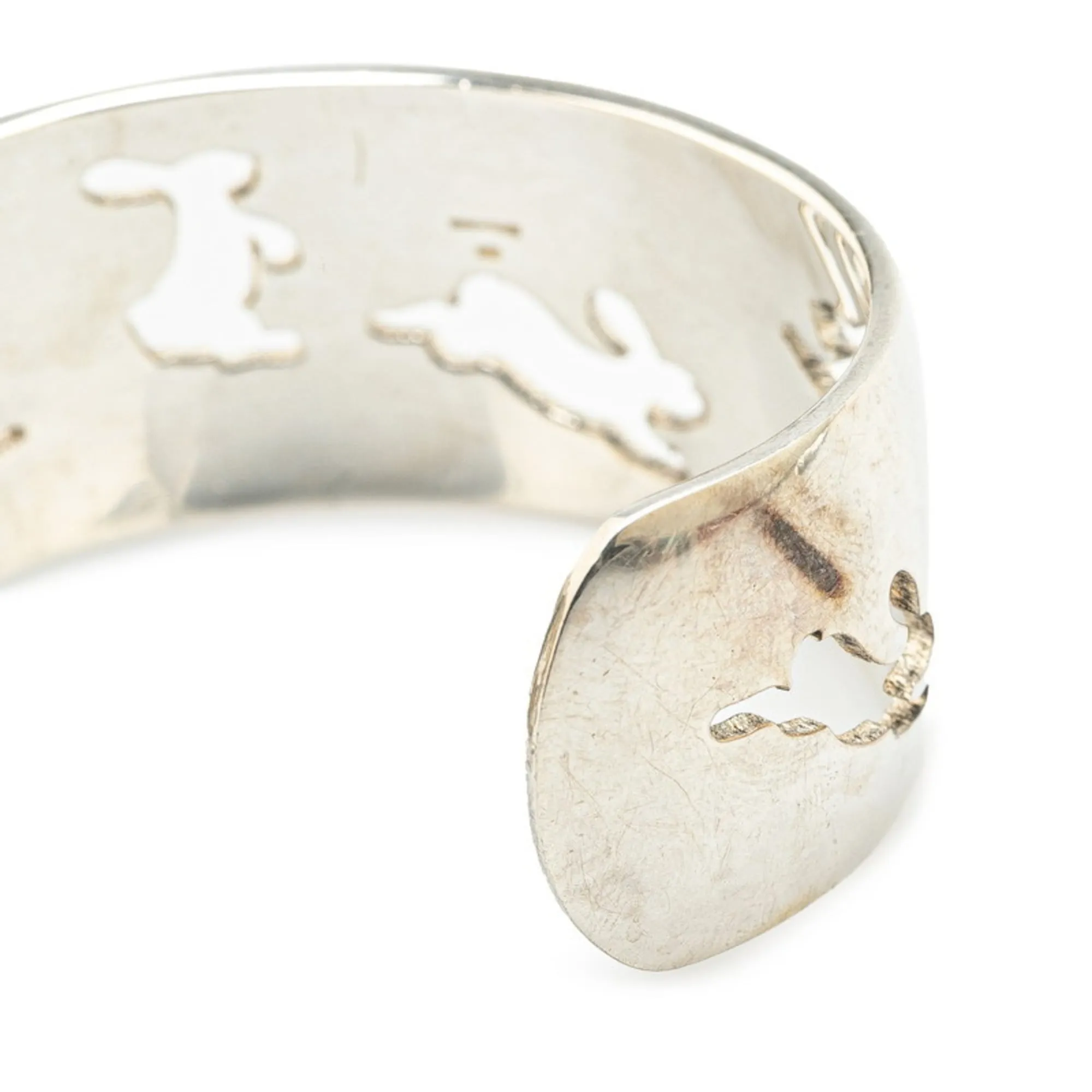 HERMES Silver Bracelet