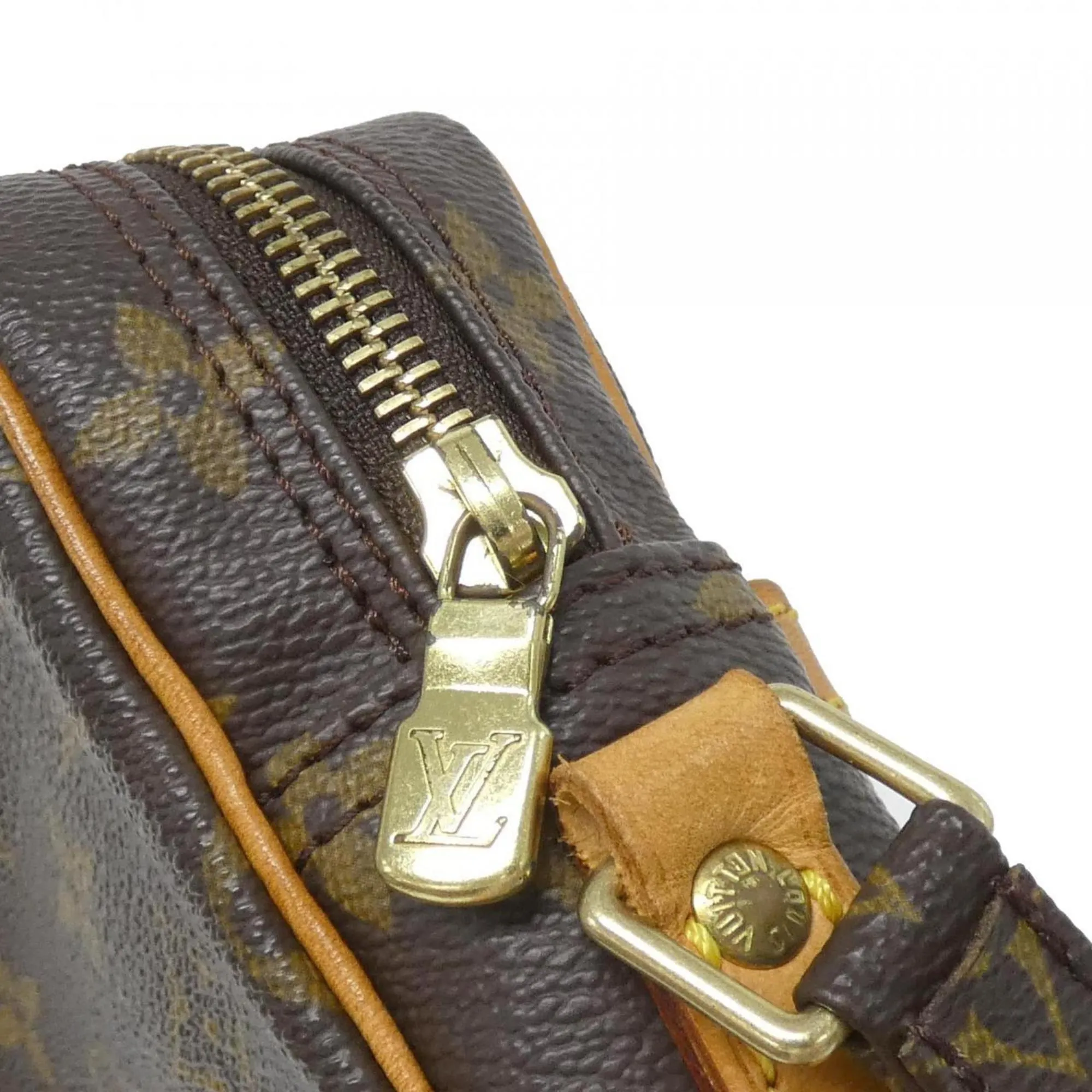 LOUIS VUITTON Brown Monogram Shoulder Bag
