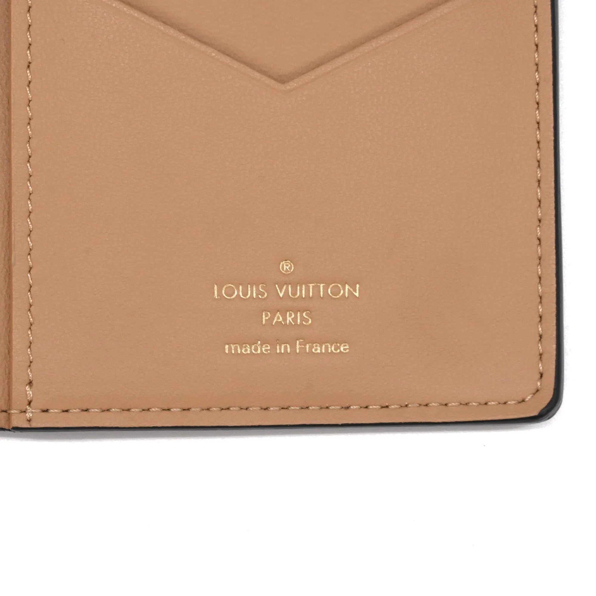 LOUIS VUITTON Black Leather Wallet