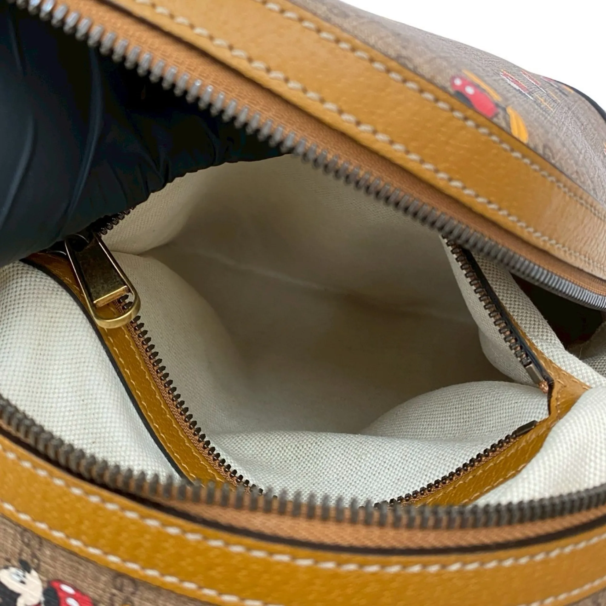 GUCCI Brown Leather Backpack