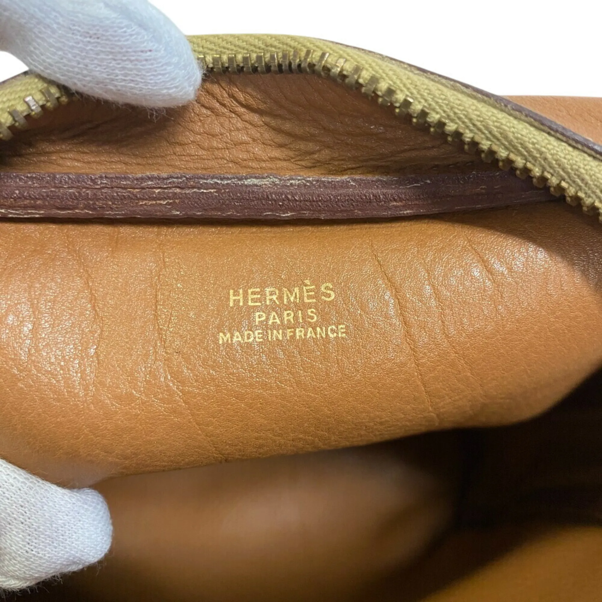 HERMES Brown Shoulder Bag