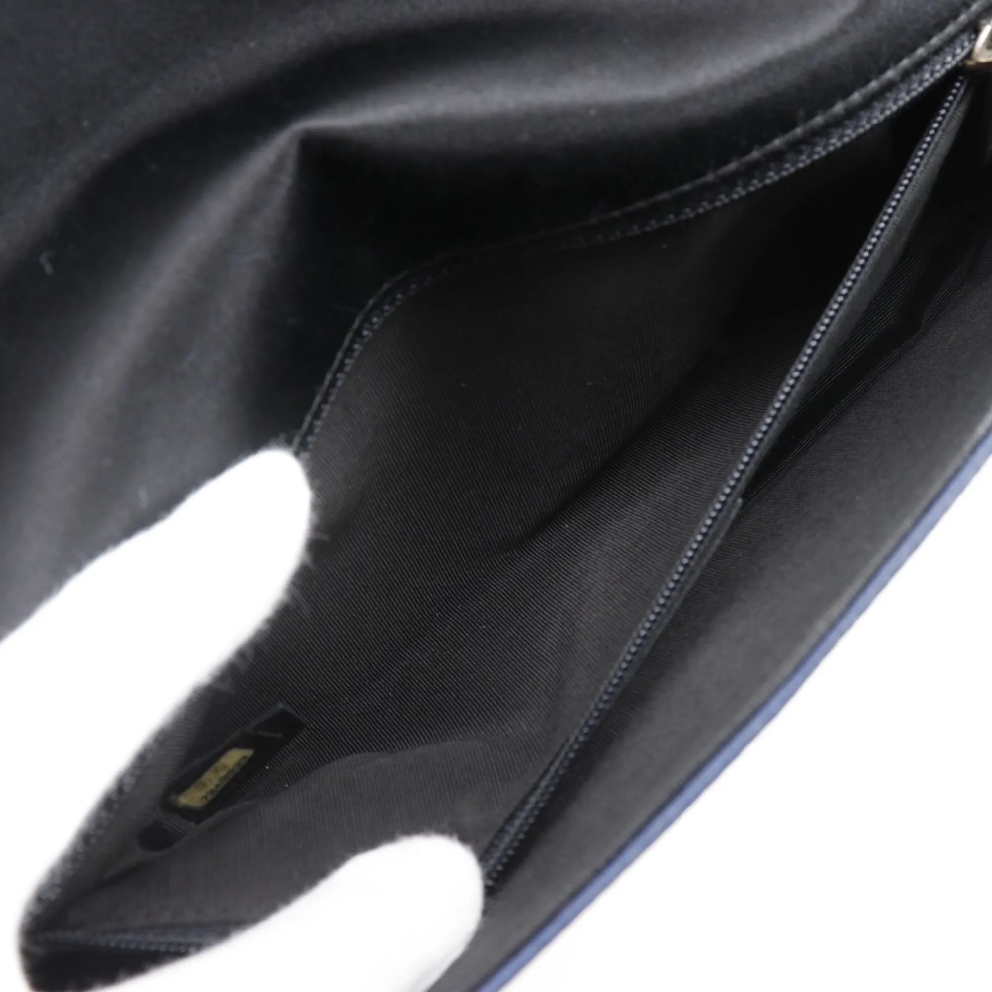 CHANEL Blue Shoulder Bag