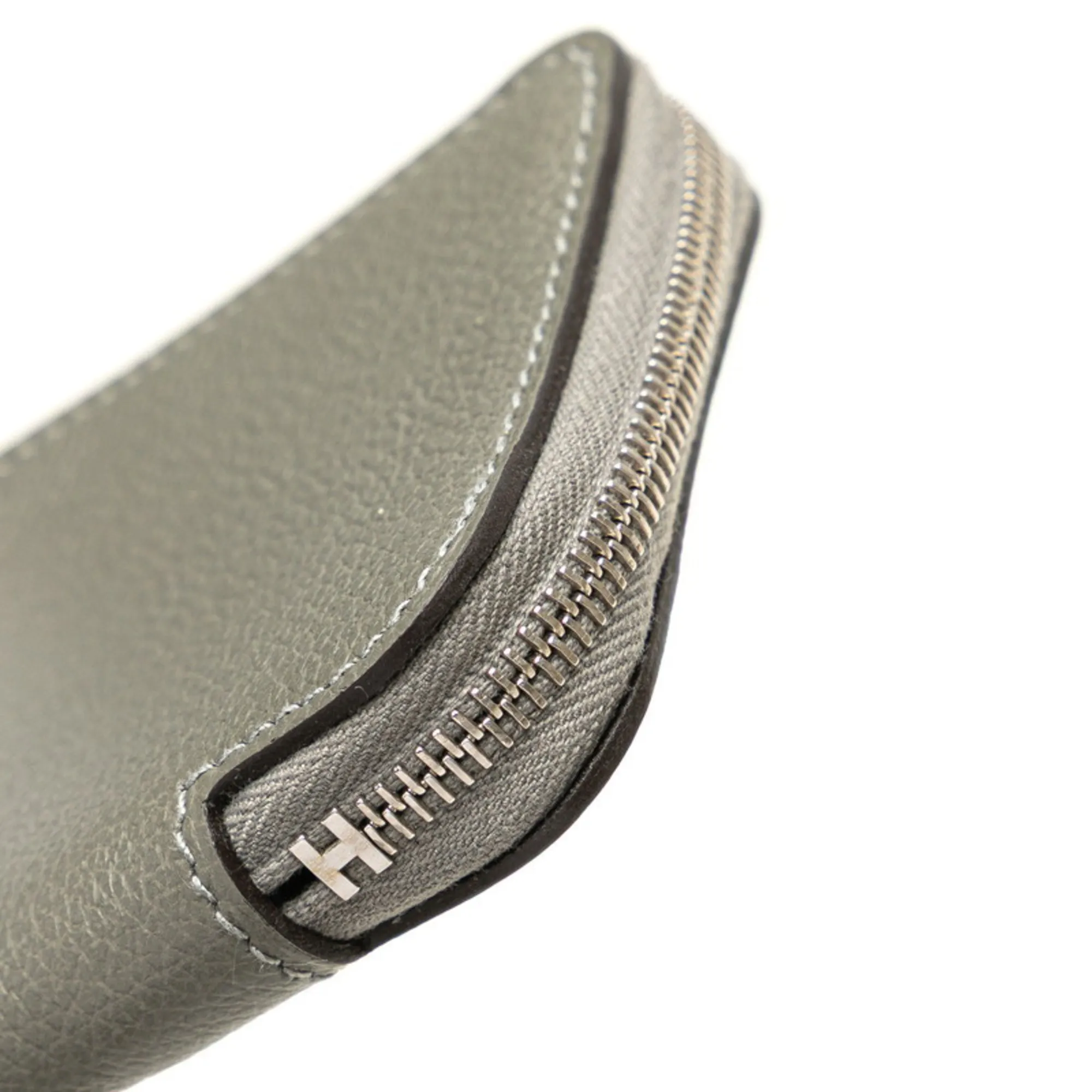 HERMES Gray Wallet