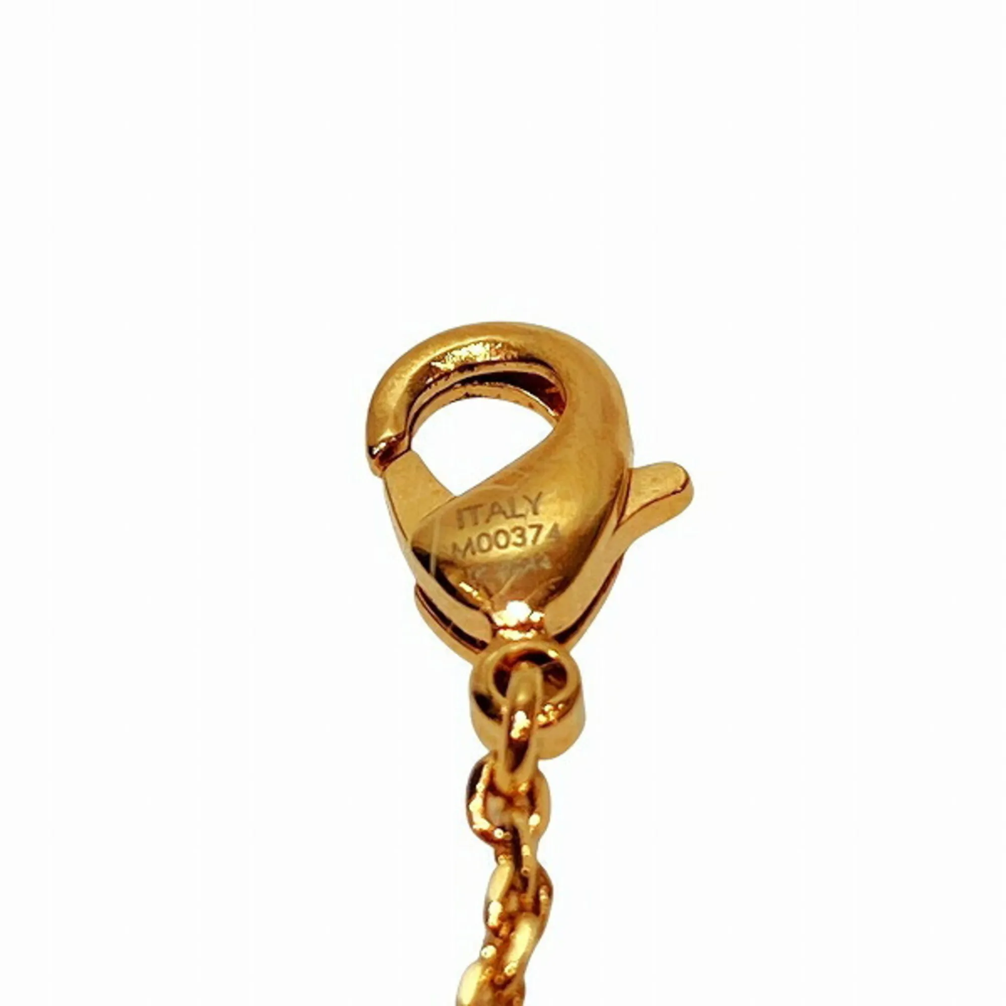 LOUIS VUITTON Gold Charm Bracelet