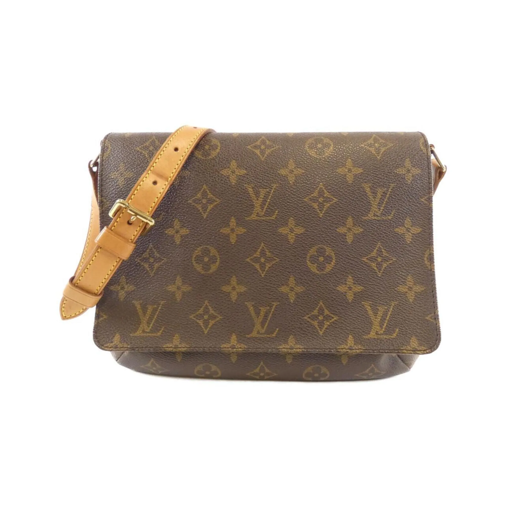 LOUIS VUITTON Brown Monogram Shoulder Bag