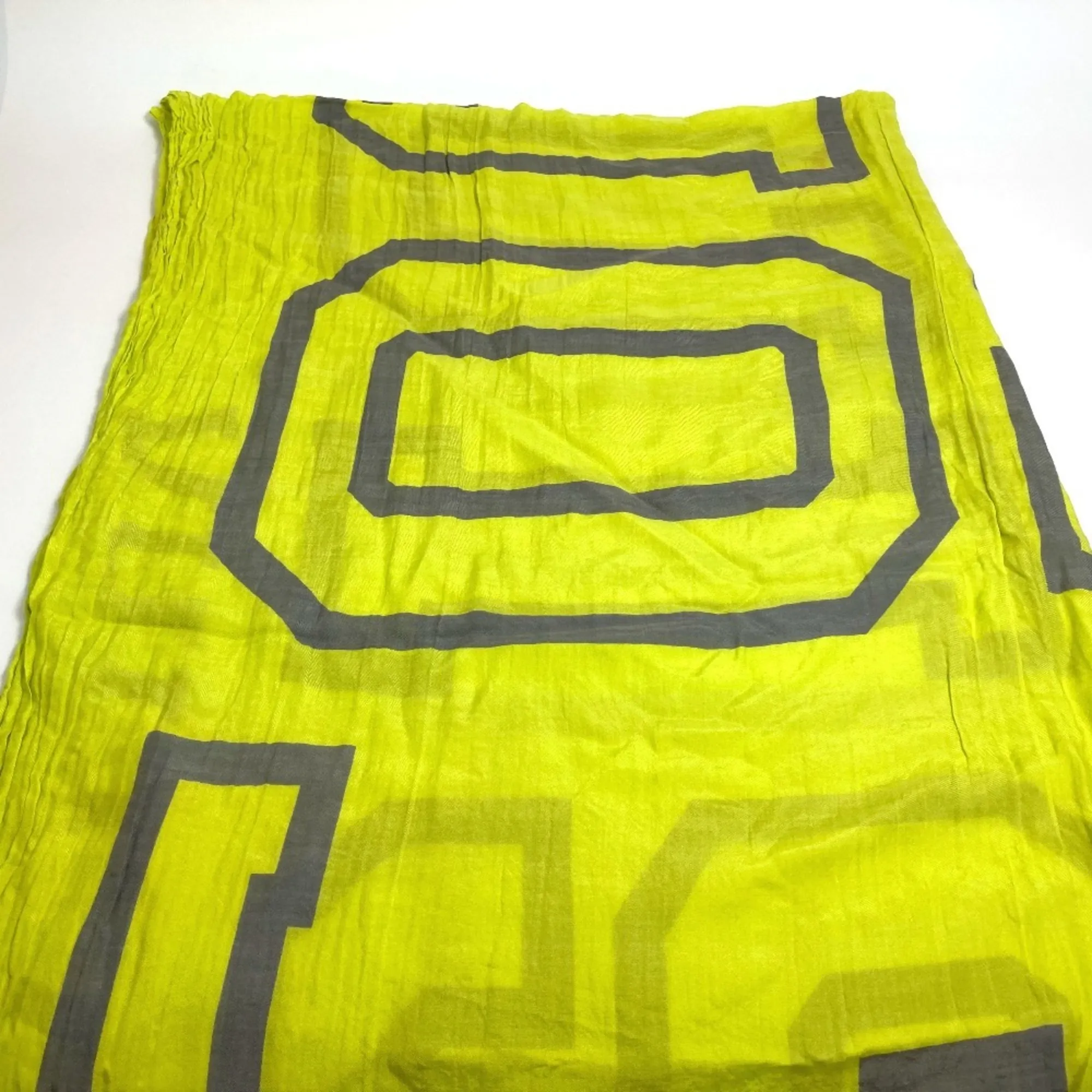 LOUIS VUITTON Yellow Scarf