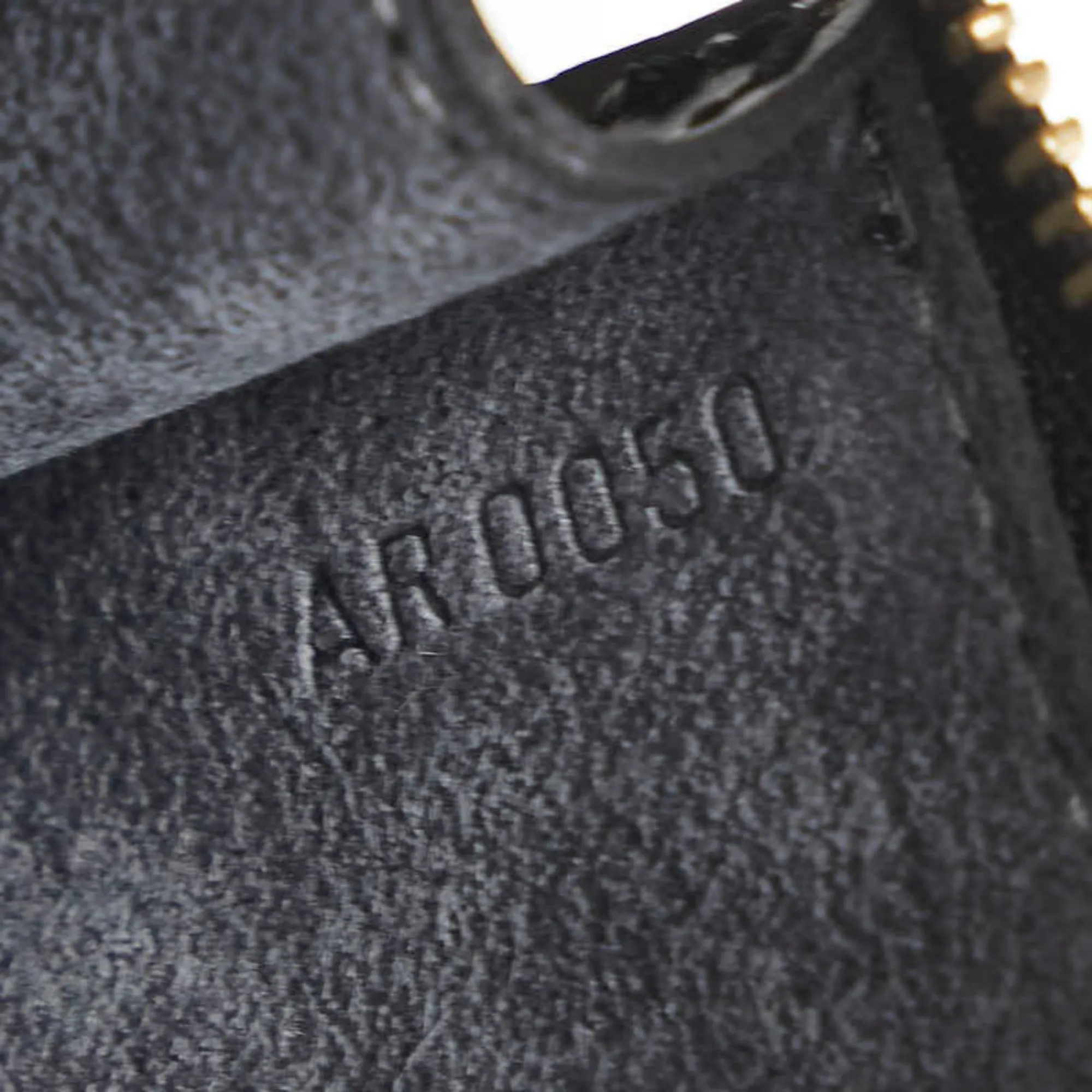 LOUIS VUITTON Black Leather Mini Bag