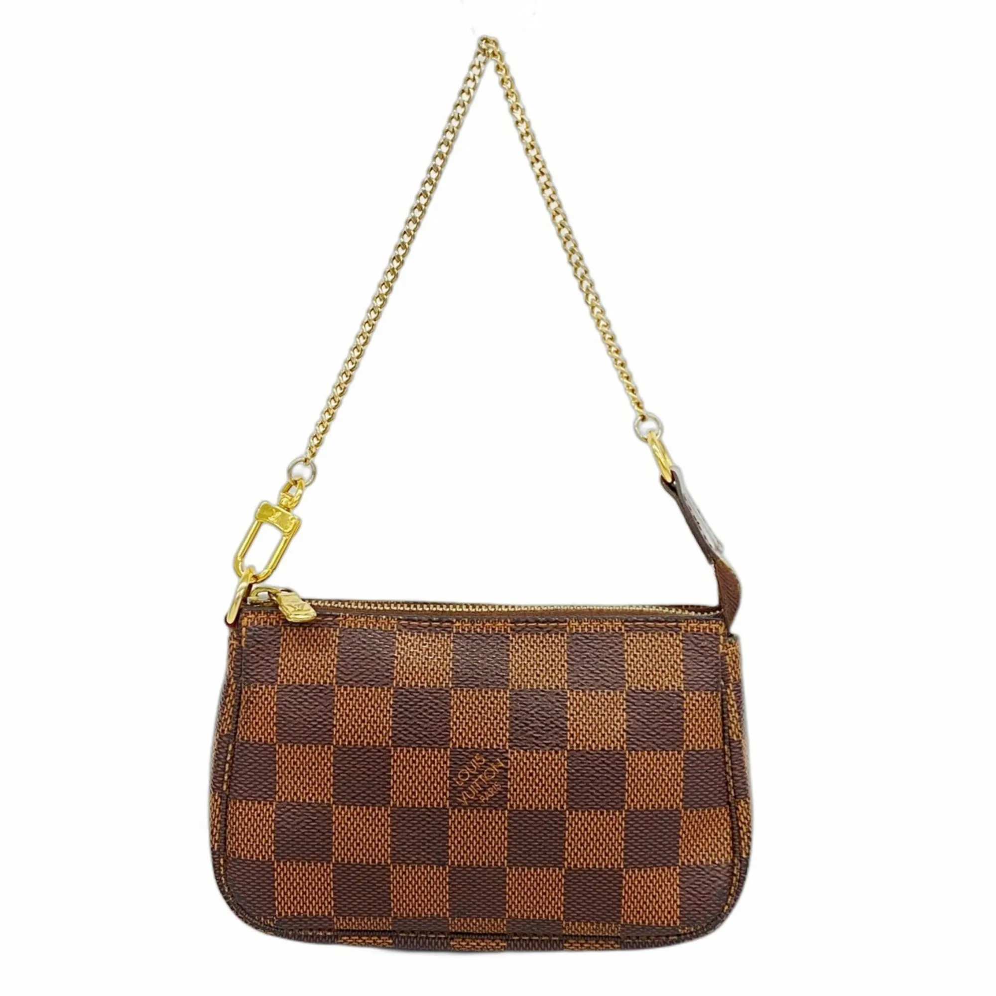 LOUIS VUITTON Brown Damier Pouch