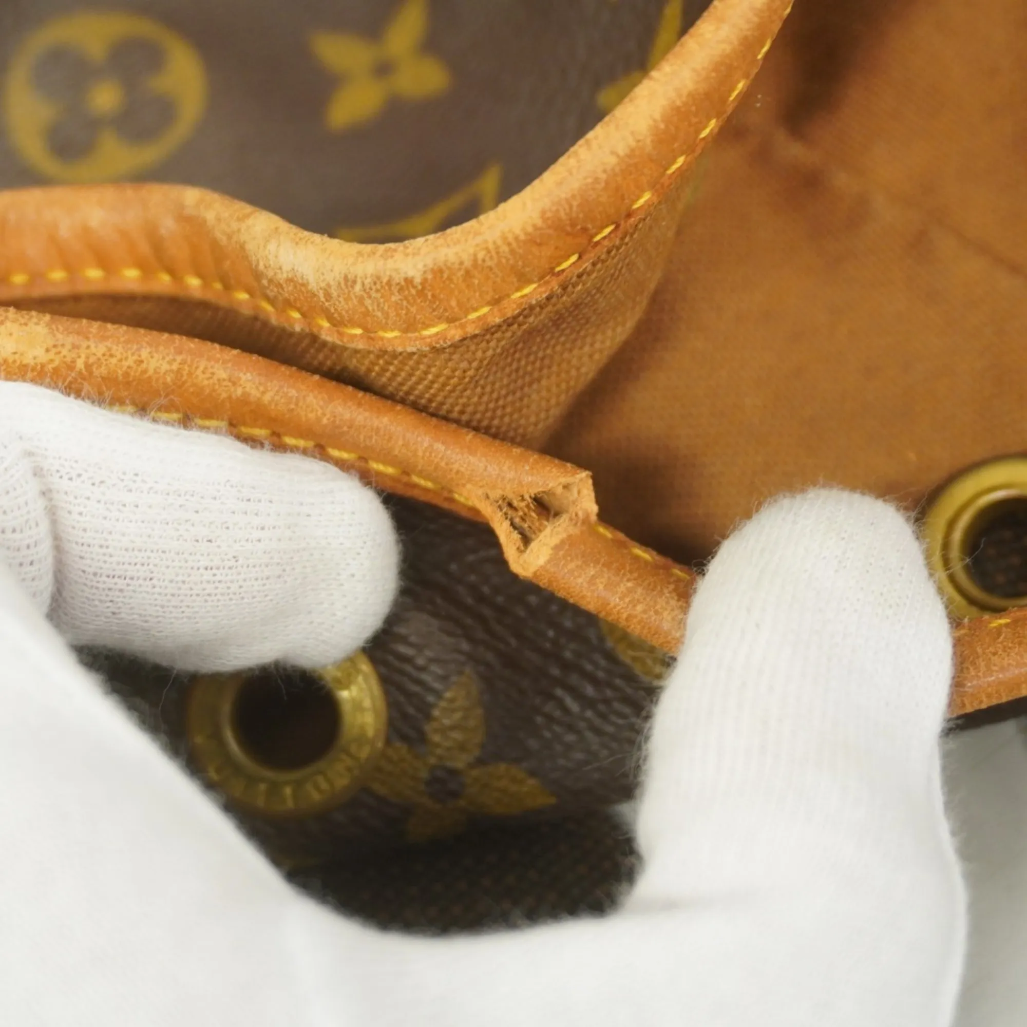 LOUIS VUITTON Brown Monogram Backpack