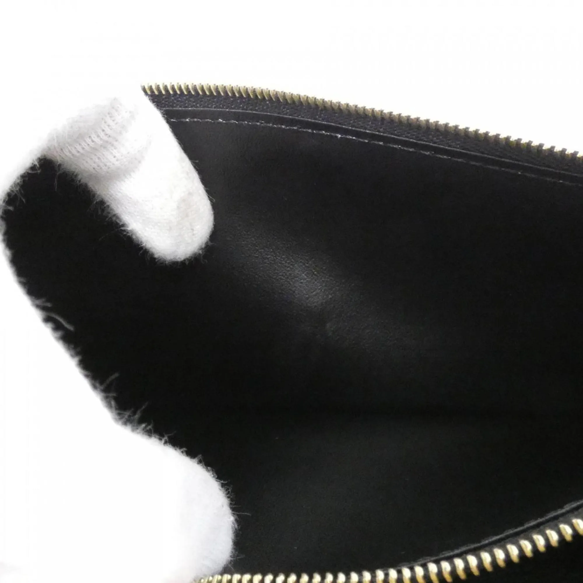 LOUIS VUITTON Black Monogram Wallet