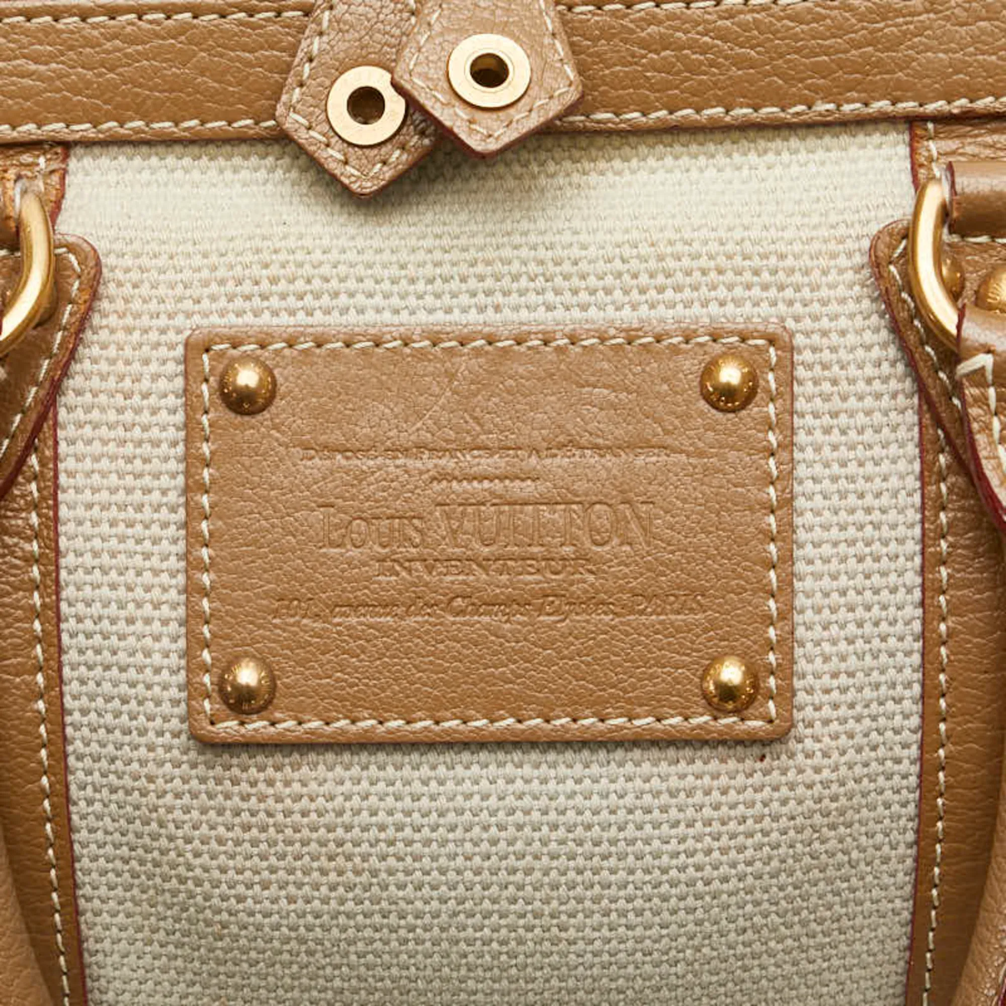 LOUIS VUITTON Brown Leather Bag