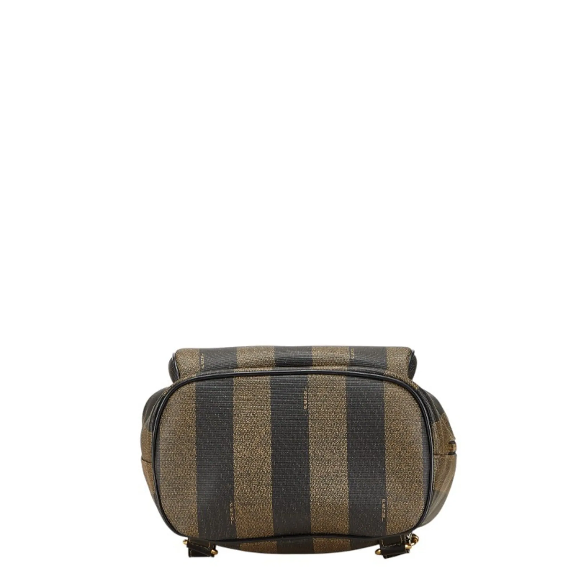 FENDI Black Leather Backpack