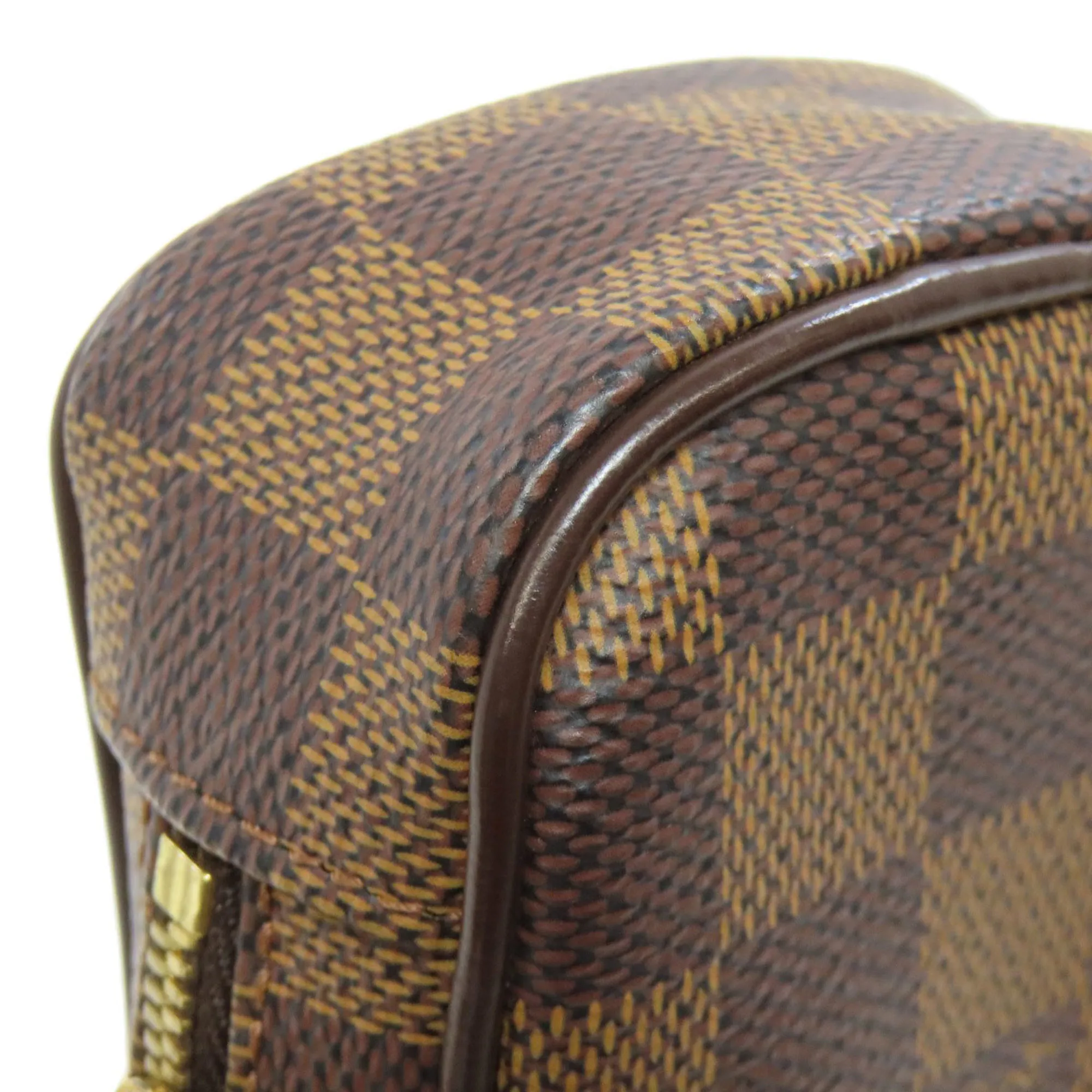 LOUIS VUITTON Brown Damier Pouch