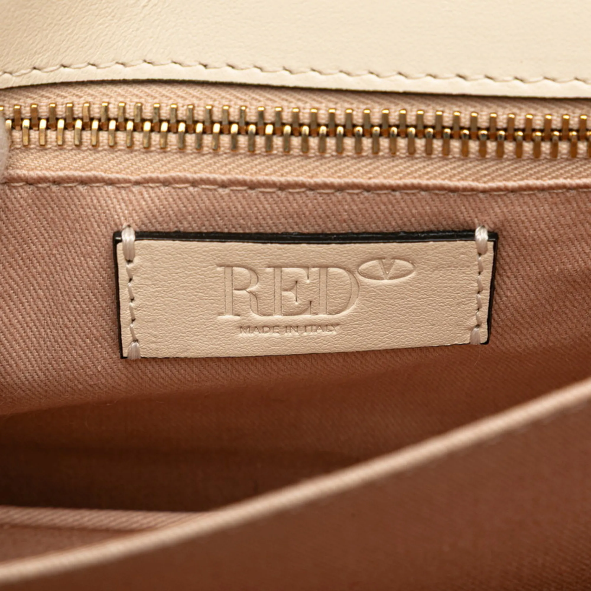 VALENTINO Pink Leather Shoulder Bag