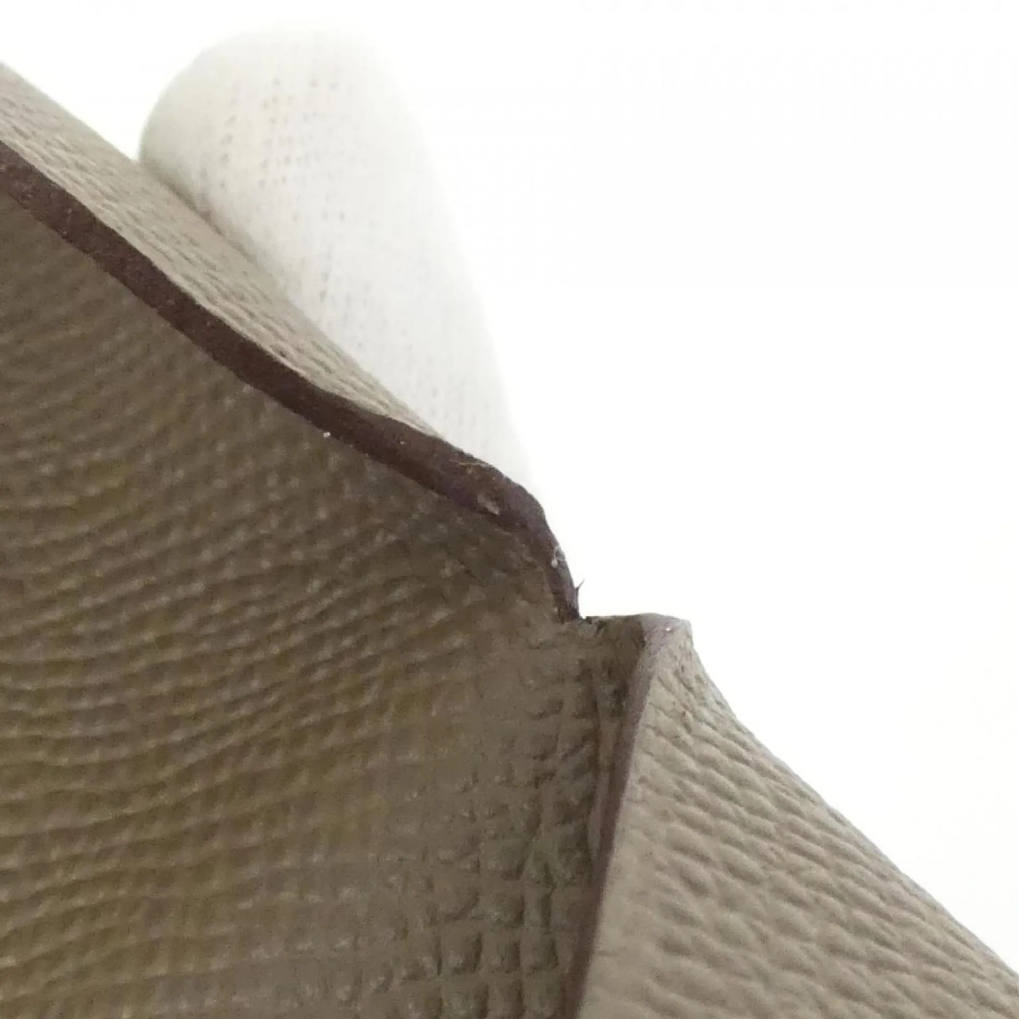 HERMES Gray Card Holder