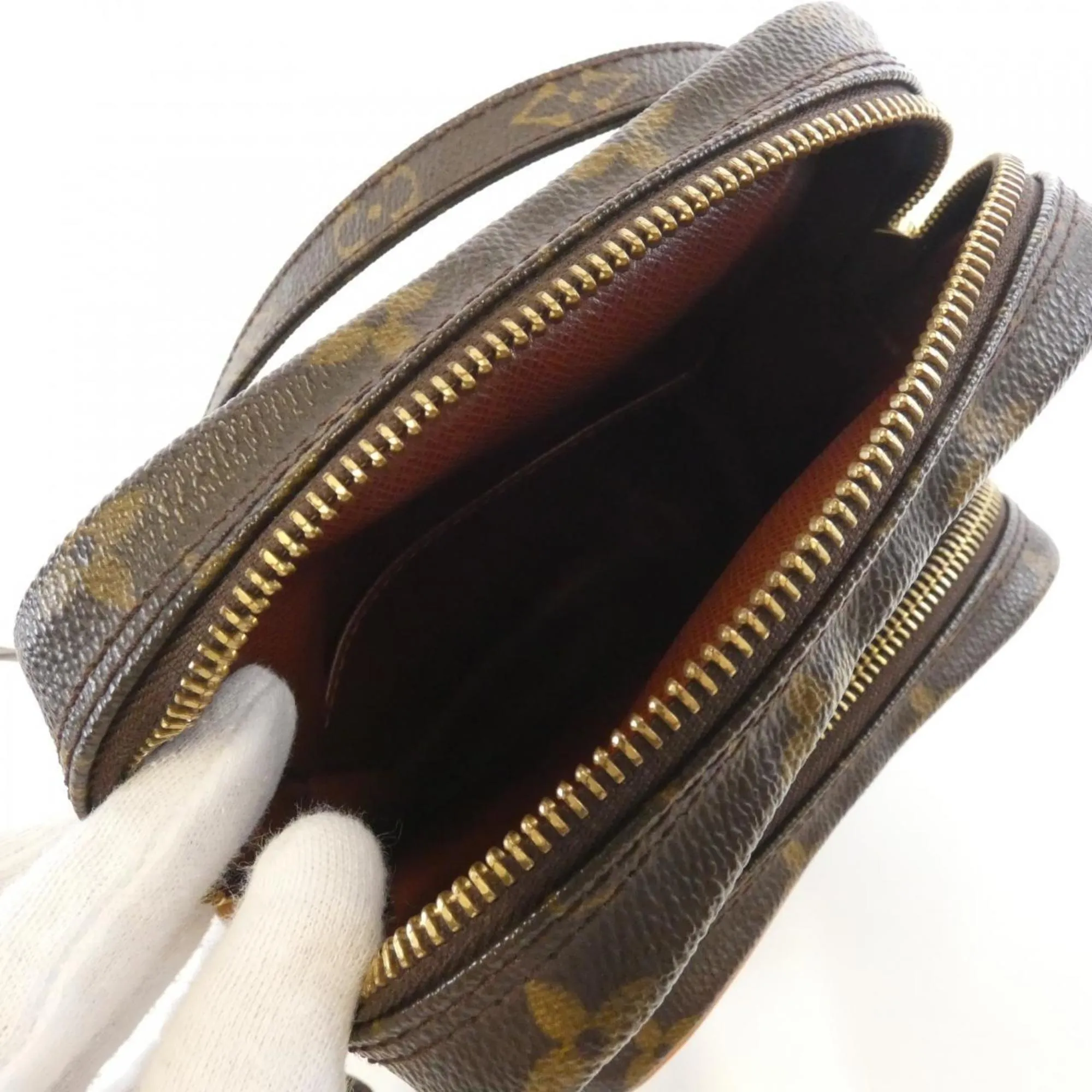 LOUIS VUITTON Brown Monogram Shoulder Bag