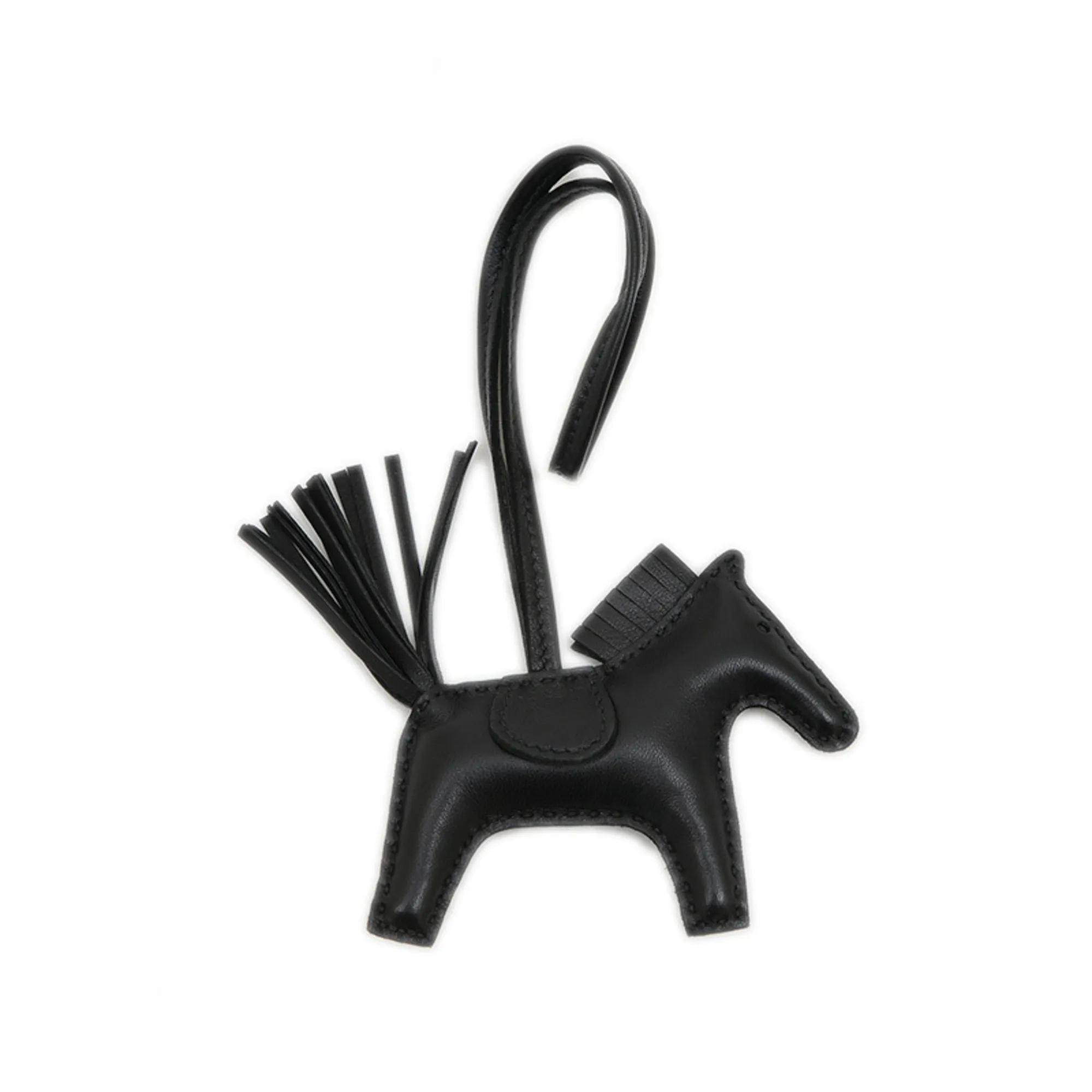 HERMES Black Bag Charm