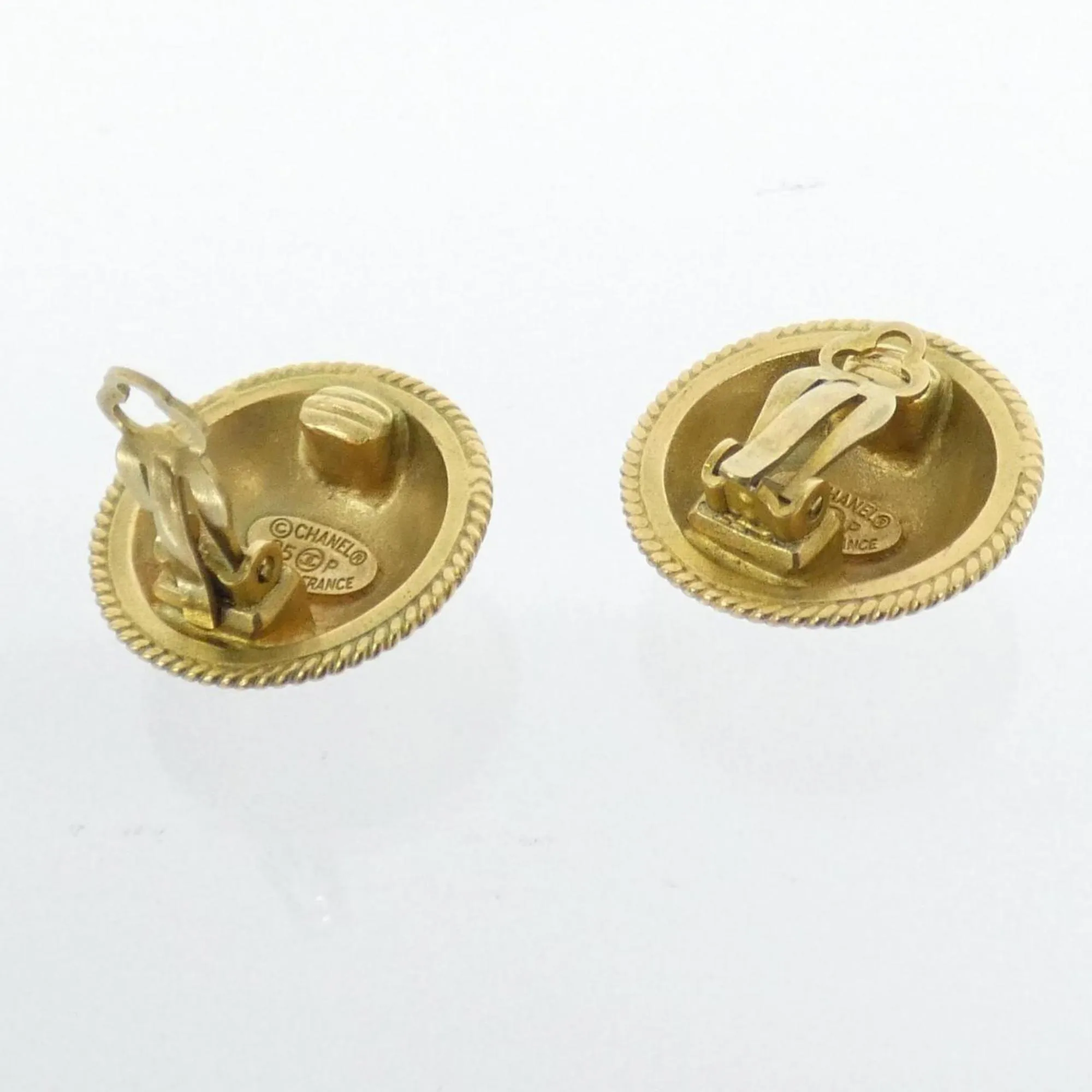 CHANEL Gold Earrings