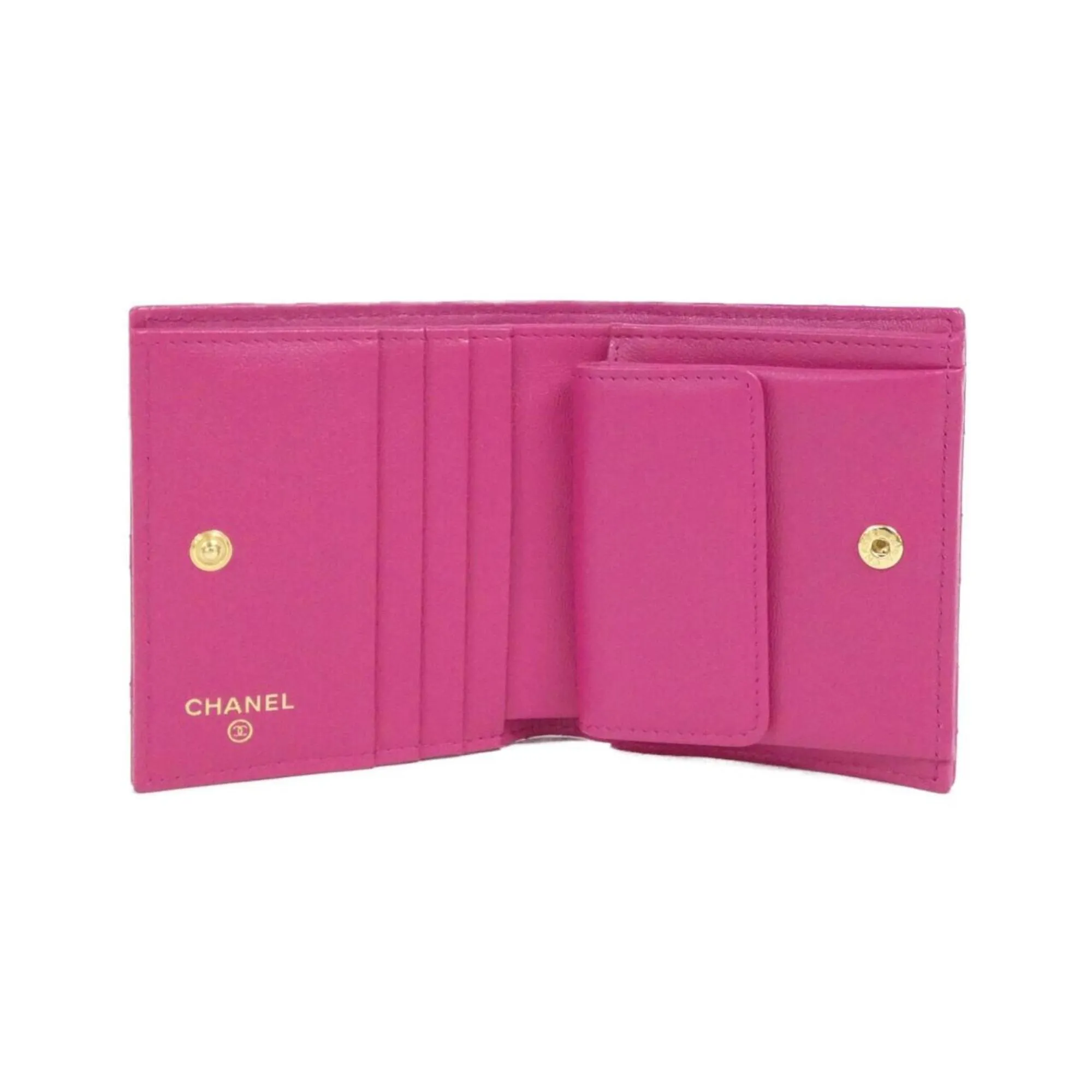 CHANEL Pink Wallet