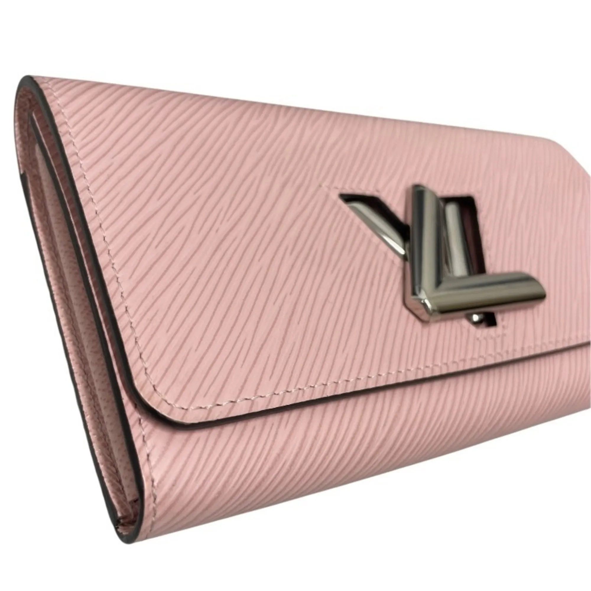 LOUIS VUITTON Pink Leather Wallet