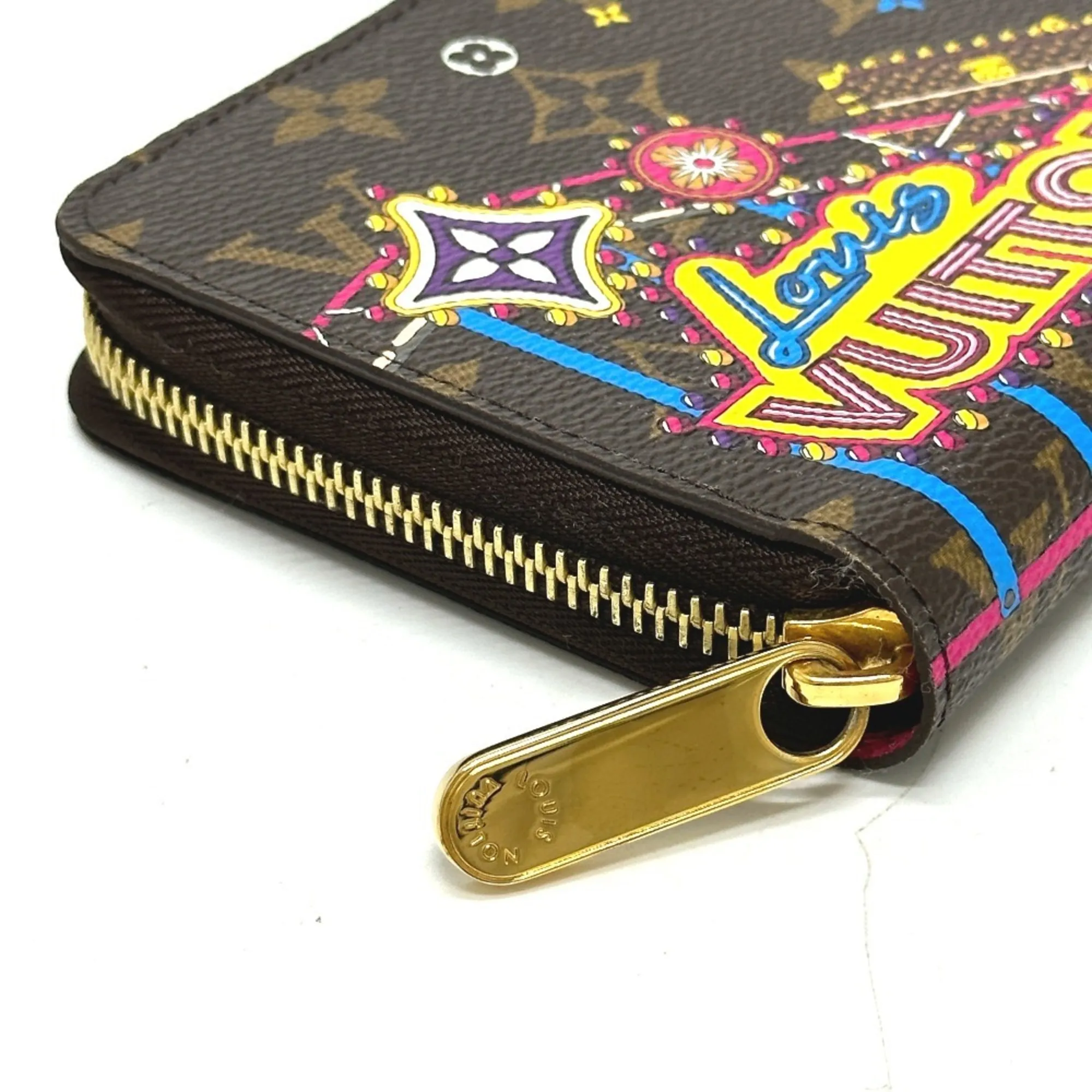 LOUIS VUITTON Brown Monogram Wallet