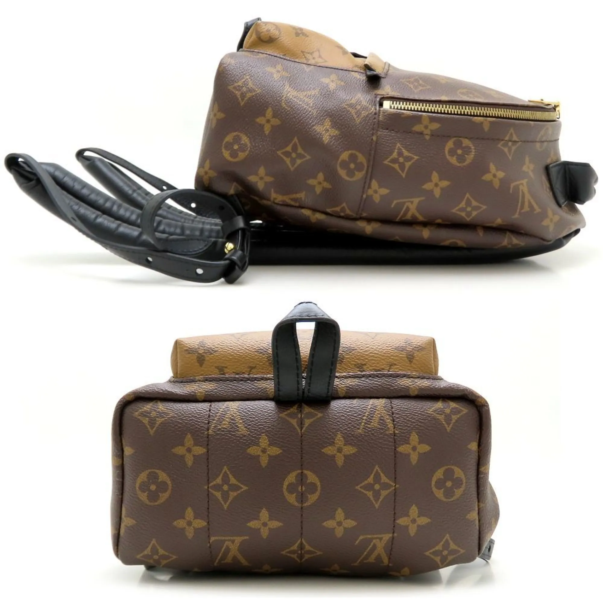 LOUIS VUITTON Brown Monogram Backpack