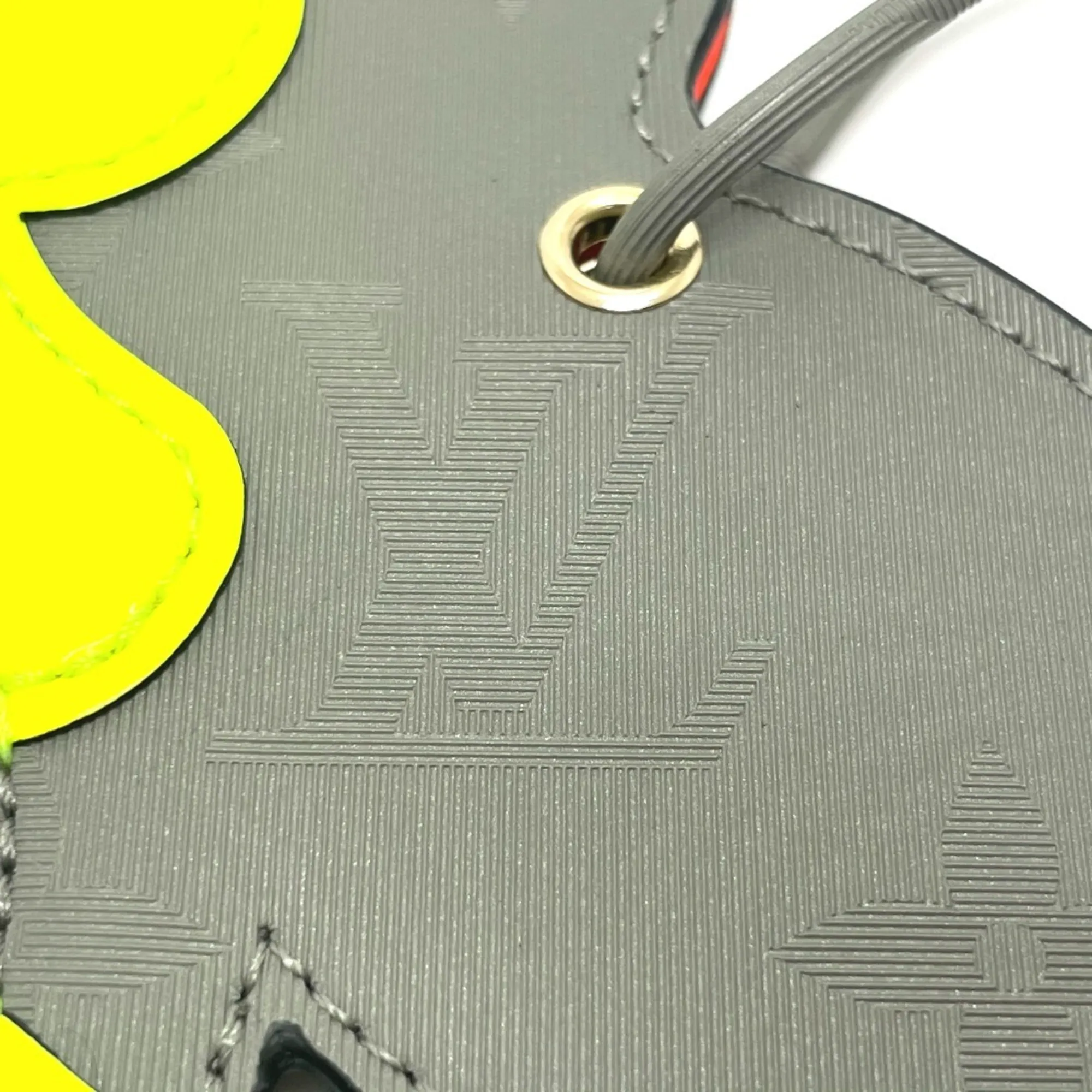 LOUIS VUITTON Gray Monogram Charm