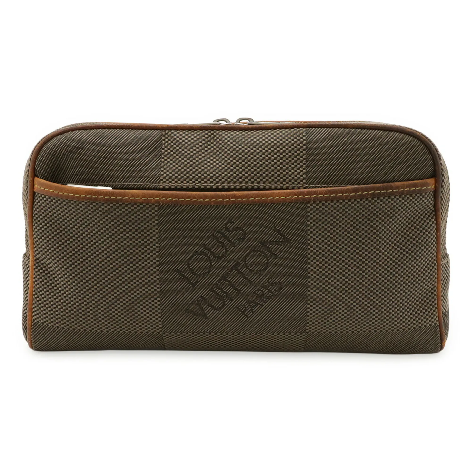 LOUIS VUITTON Brown Damier Leather Fanny Pack