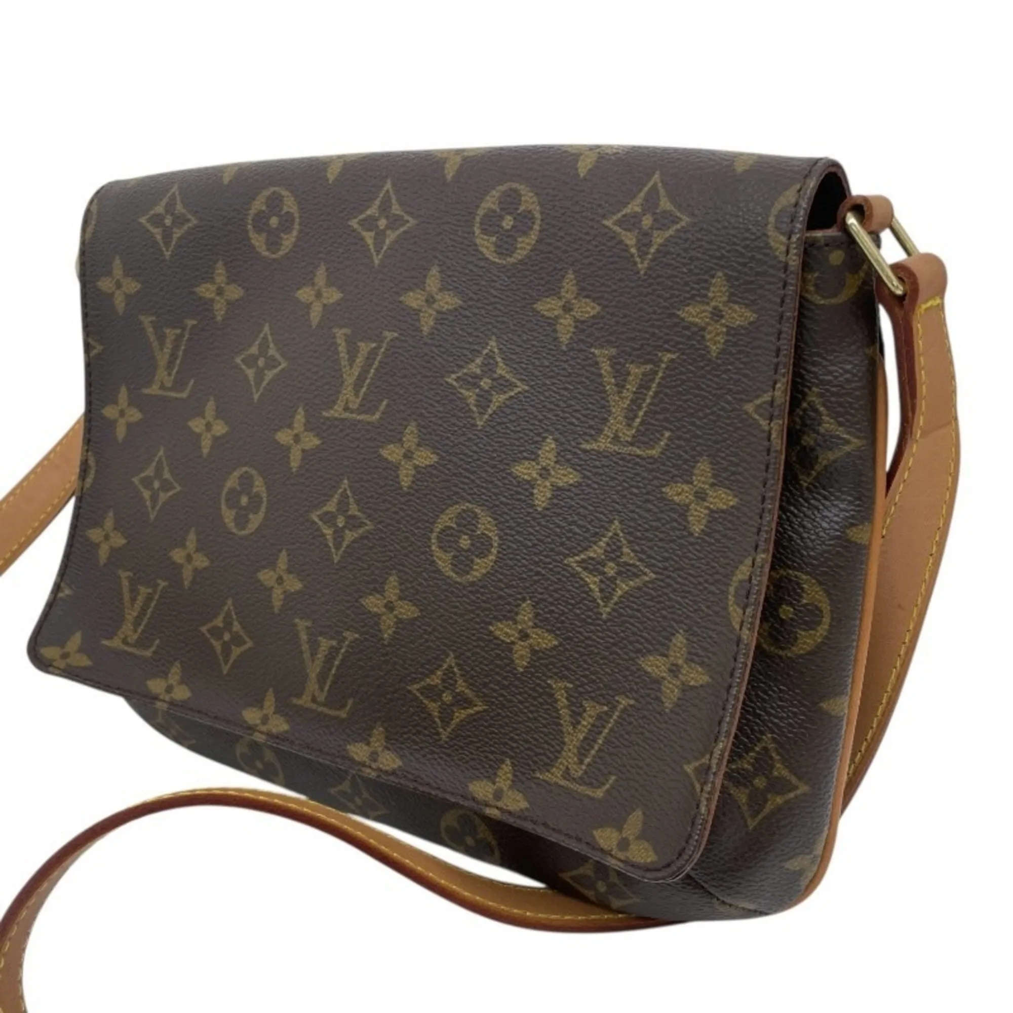 LOUIS VUITTON Brown Monogram Shoulder Bag
