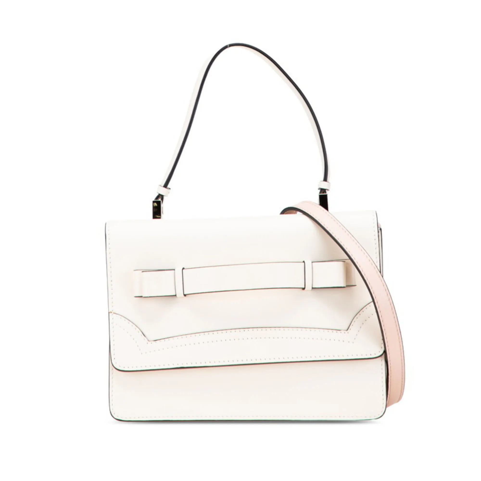 VALENTINO Pink Leather Shoulder Bag