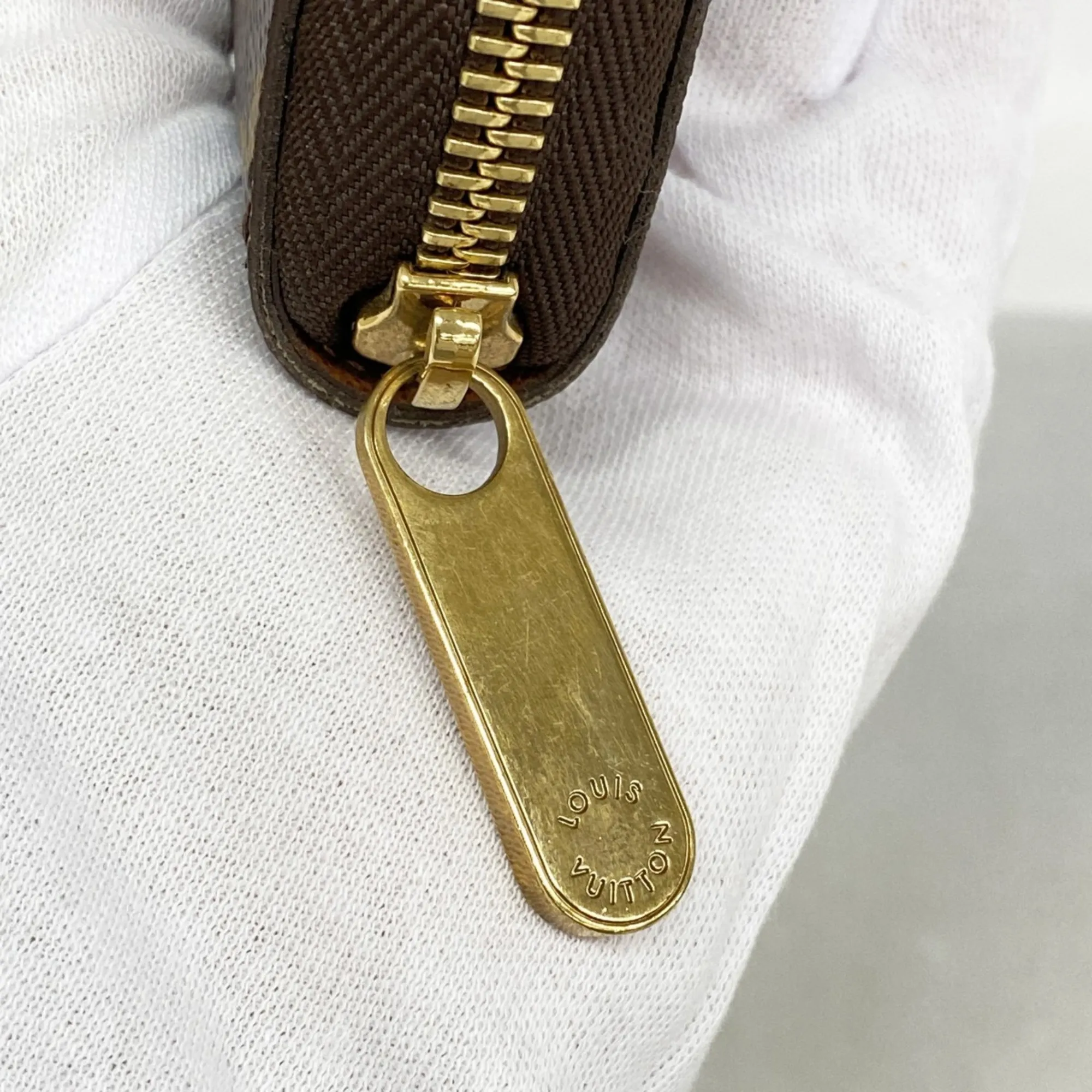 LOUIS VUITTON Brown Monogram Wallet