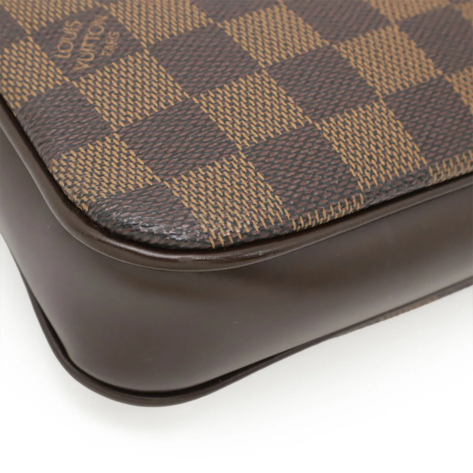 LOUIS VUITTON Brown Damier Pouch