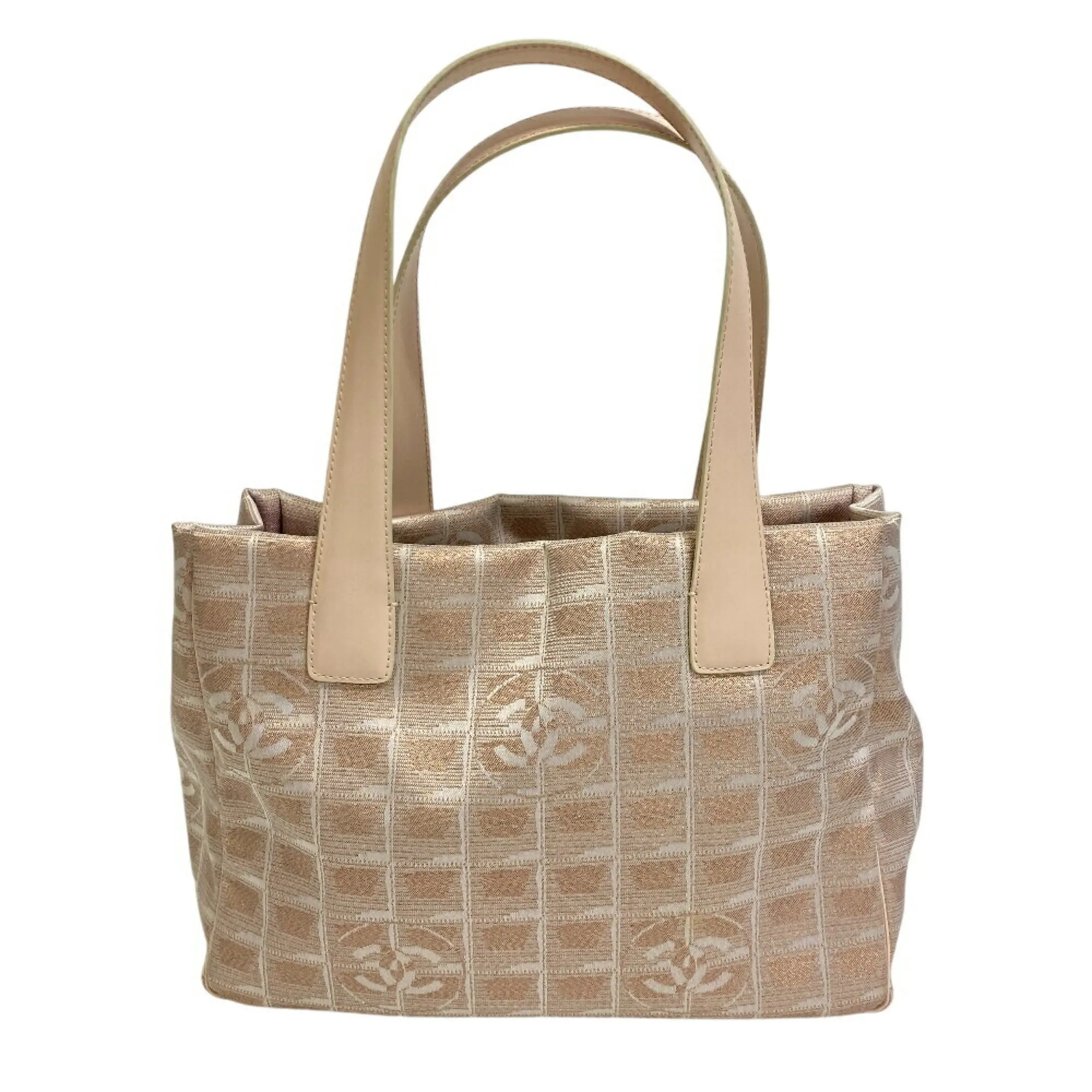 CHANEL Cream Tote Bag